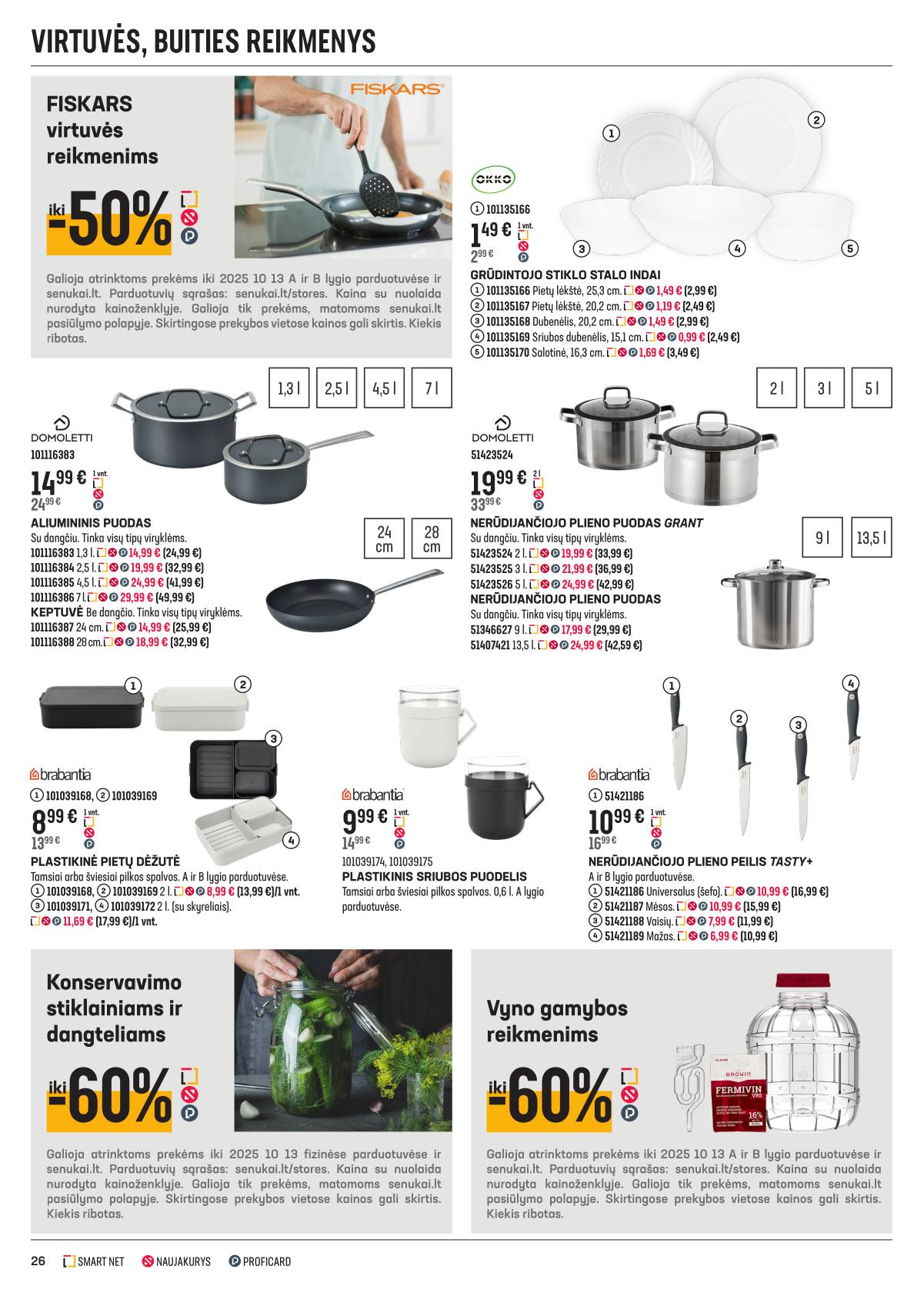 Senukai - "Senukai" Reklaminis leidinys Nr. 22 | 2025-09-18 - 2025-10-13 26 puslapis