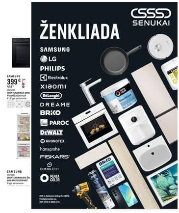 Senukai - Senukai akcijų leidinys Nr. 23 | 2025-10-02 - 2025-11-03 2025-10-02 – 2025-11-03