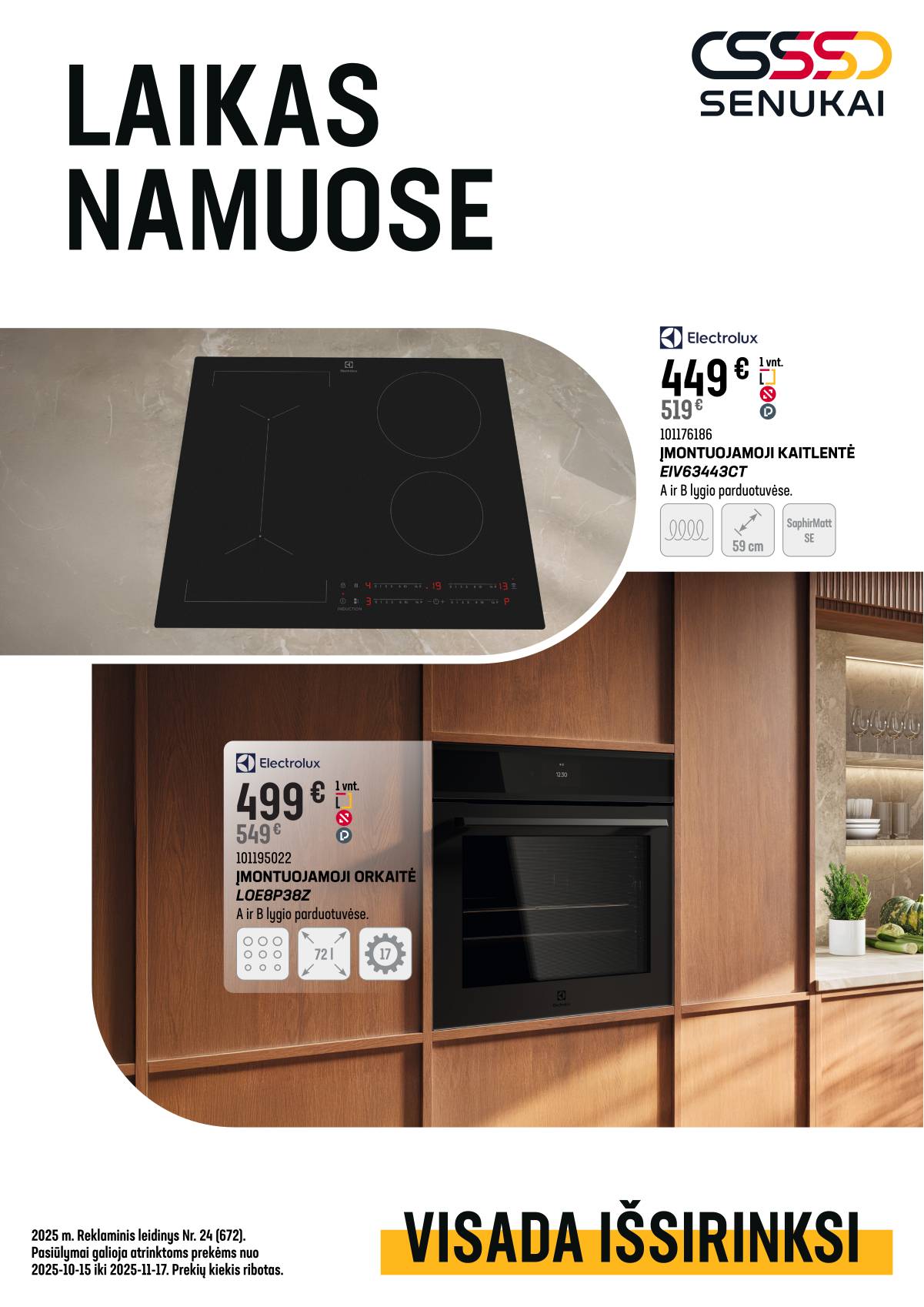 Senukai - Senukai "Laikas Namuose" akcijų Leidinys Nr. 24 (672) 1 puslapis