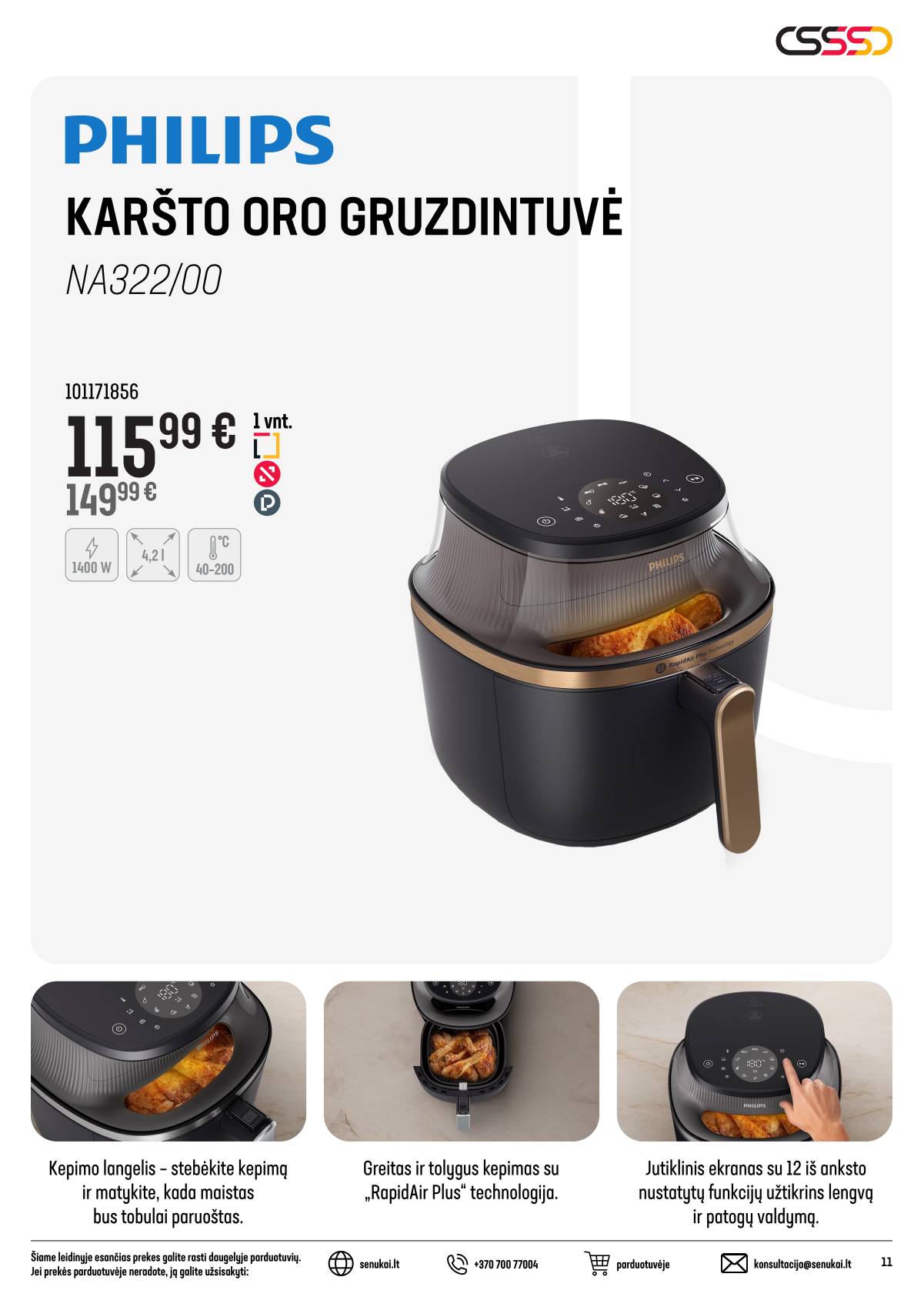 Senukai - Senukai "Laikas Namuose" akcijų Leidinys Nr. 24 (672) 11 puslapis