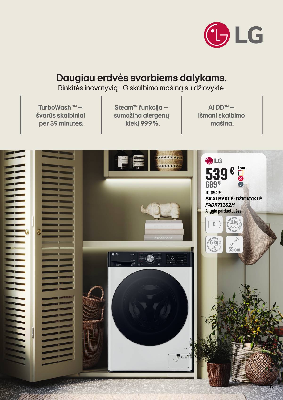 Senukai - Senukai "Laikas Namuose" akcijų Leidinys Nr. 24 (672) 15 puslapis