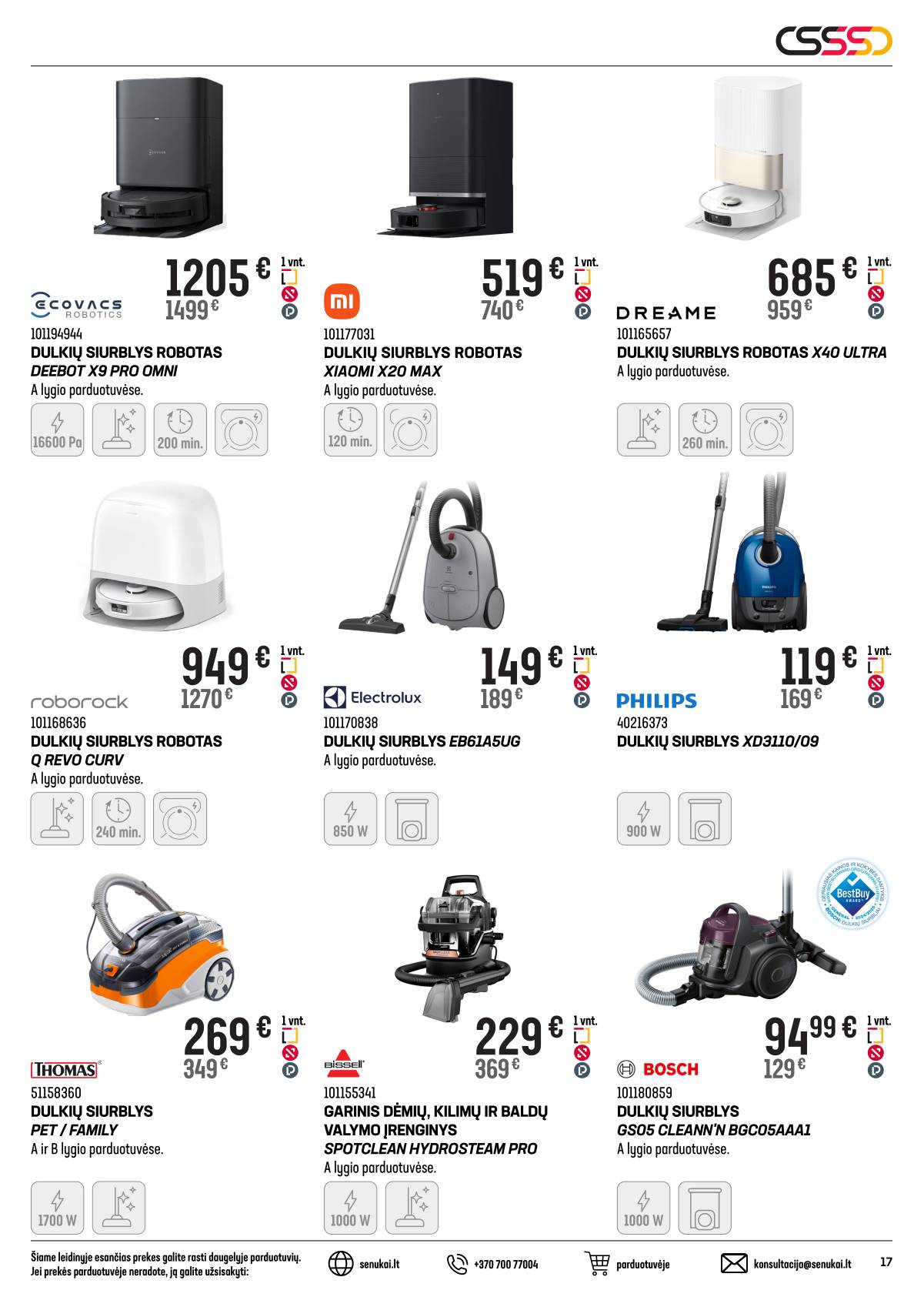 Senukai - Senukai "Laikas Namuose" akcijų Leidinys Nr. 24 (672) 17 puslapis