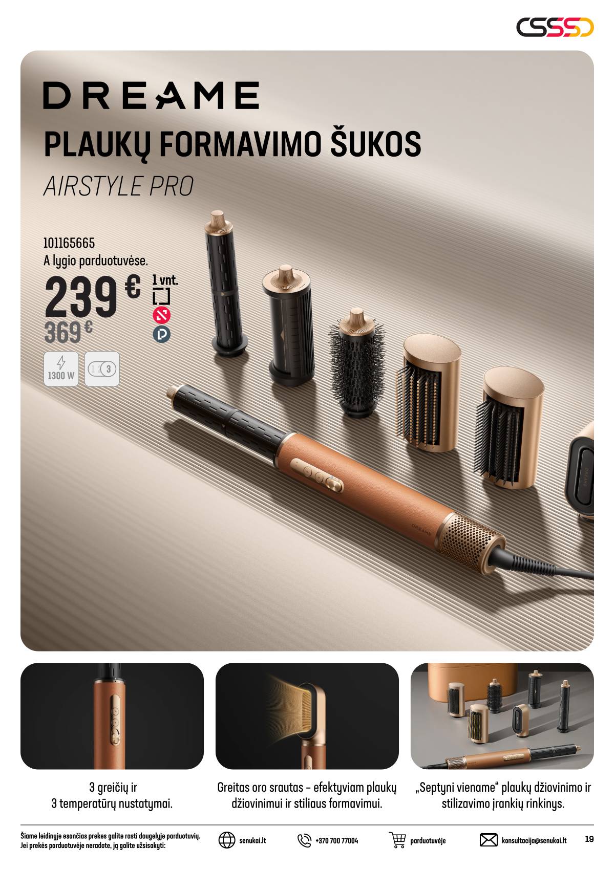Senukai - Senukai "Laikas Namuose" akcijų Leidinys Nr. 24 (672) 19 puslapis