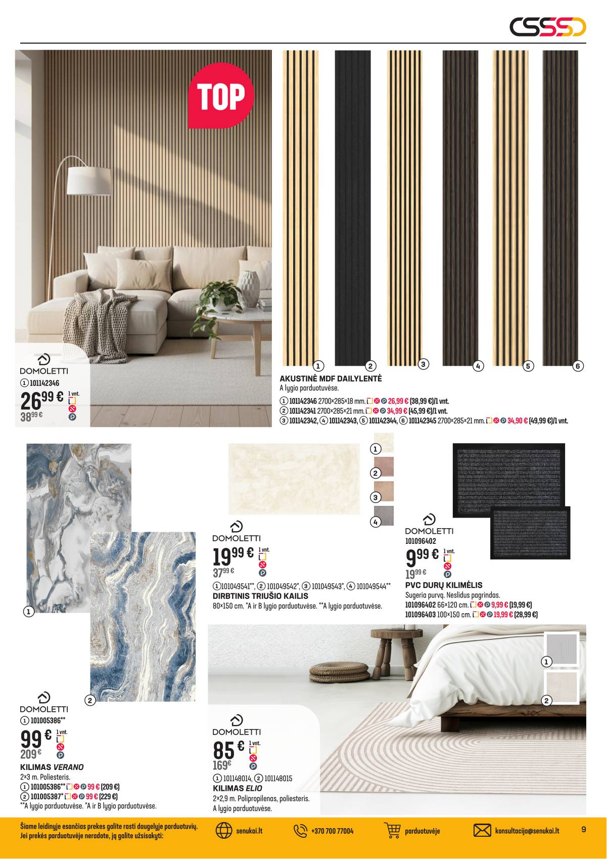 Senukai - Senukai akcijų Leidinys Nr. 25 (673) 9 puslapis