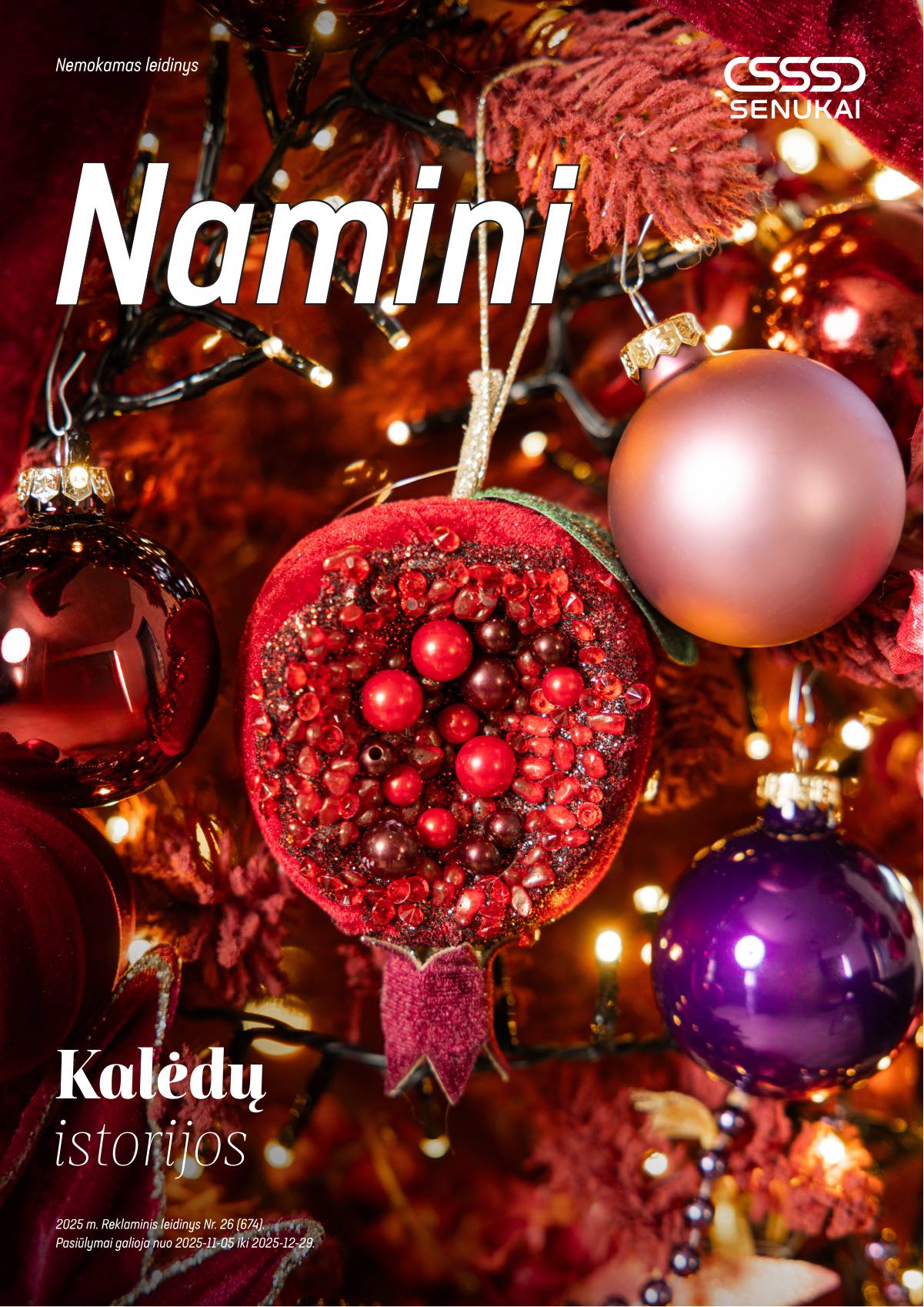 Senukai - Senukai akcijų leidinys Nr.26 | 2025-11-08-2025-12-29 1 puslapis