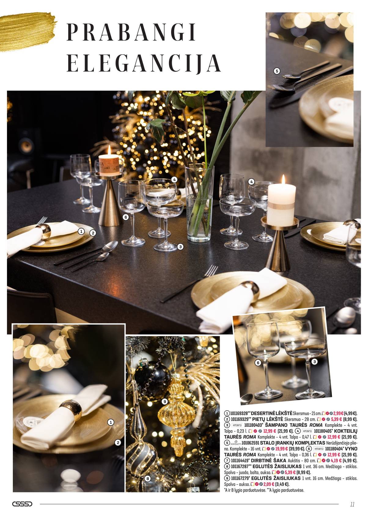 Senukai - Senukai akcijų leidinys Nr.26 | 2025-11-08-2025-12-29 11 puslapis