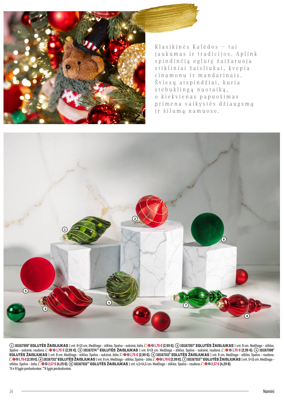 Senukai - Senukai akcijų leidinys Nr.26 | 2025-11-08-2025-12-29 14 puslapis