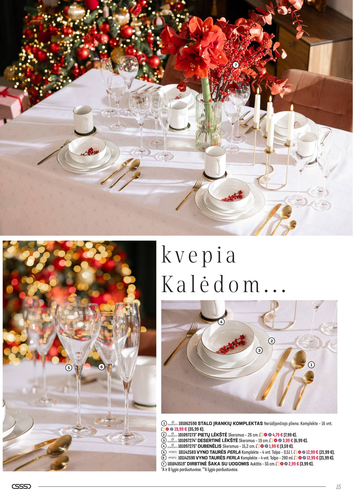 Senukai - Senukai akcijų leidinys Nr.26 | 2025-11-08-2025-12-29 15 puslapis