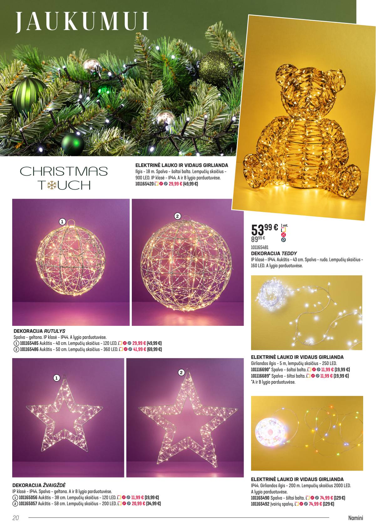 Senukai - Senukai akcijų leidinys Nr.26 | 2025-11-08-2025-12-29 20 puslapis