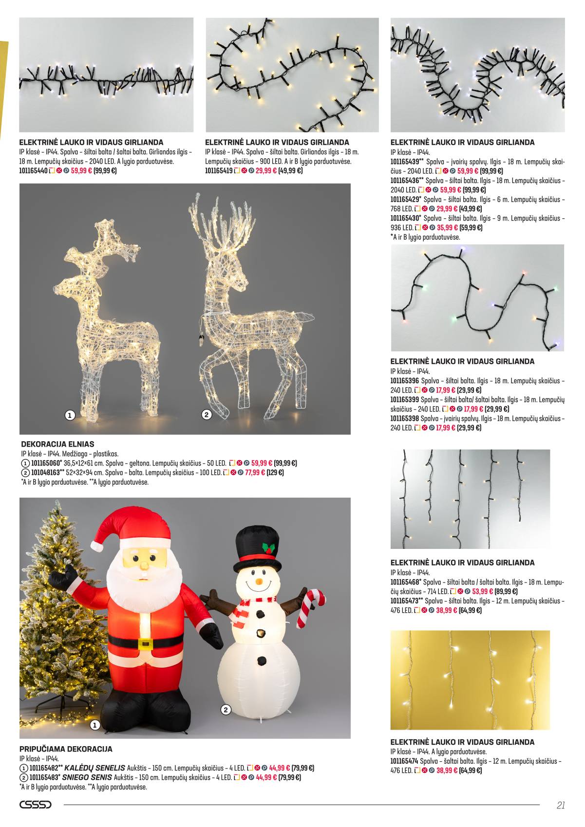 Senukai - Senukai akcijų leidinys Nr.26 | 2025-11-08-2025-12-29 21 puslapis