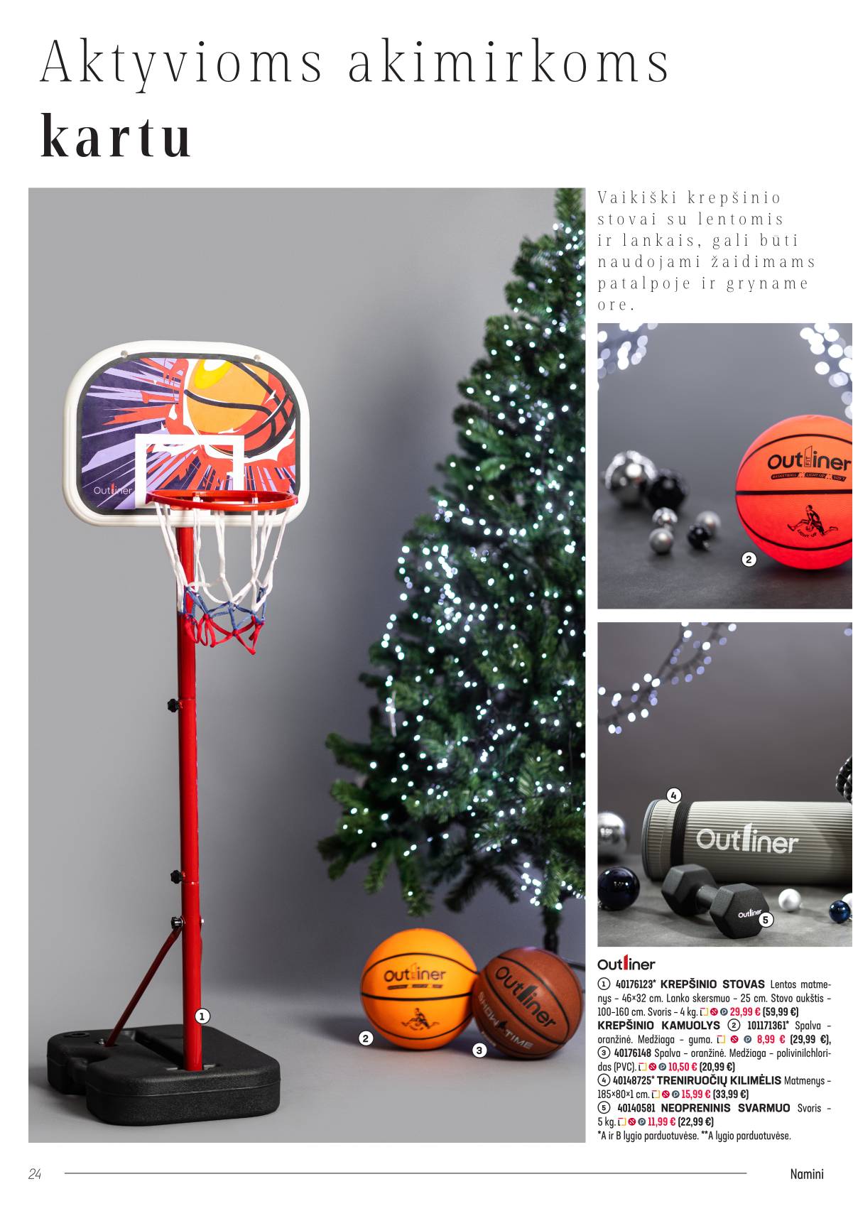 Senukai - Senukai akcijų leidinys Nr.26 | 2025-11-08-2025-12-29 24 puslapis