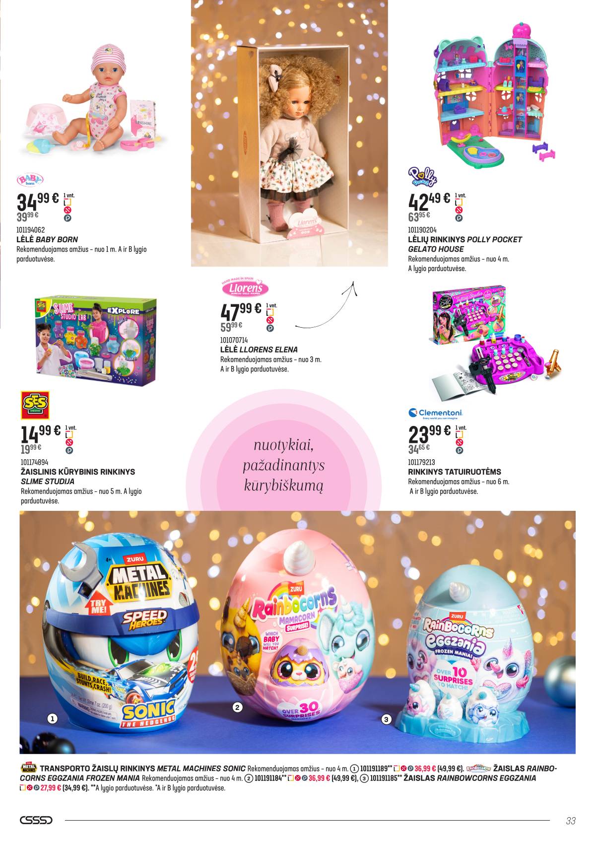 Senukai - Senukai akcijų leidinys Nr.26 | 2025-11-08-2025-12-29 33 puslapis