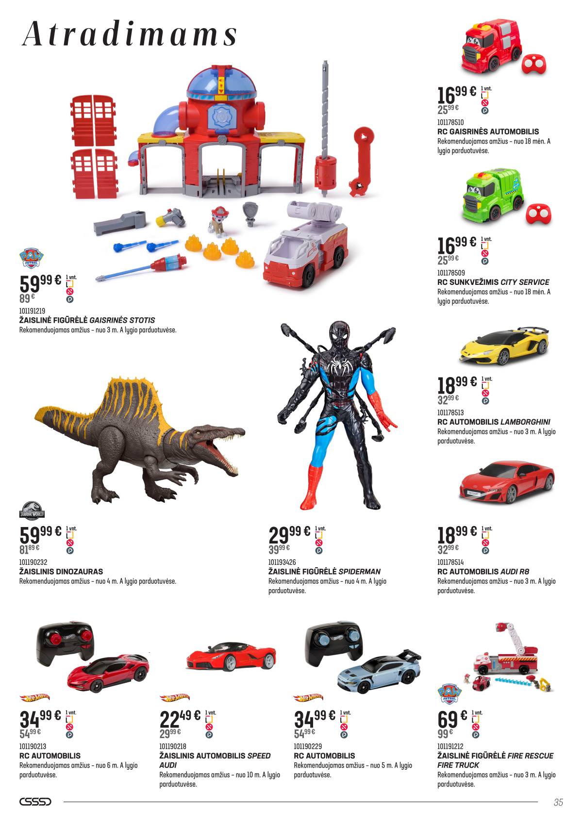 Senukai - Senukai akcijų leidinys Nr.26 | 2025-11-08-2025-12-29 35 puslapis