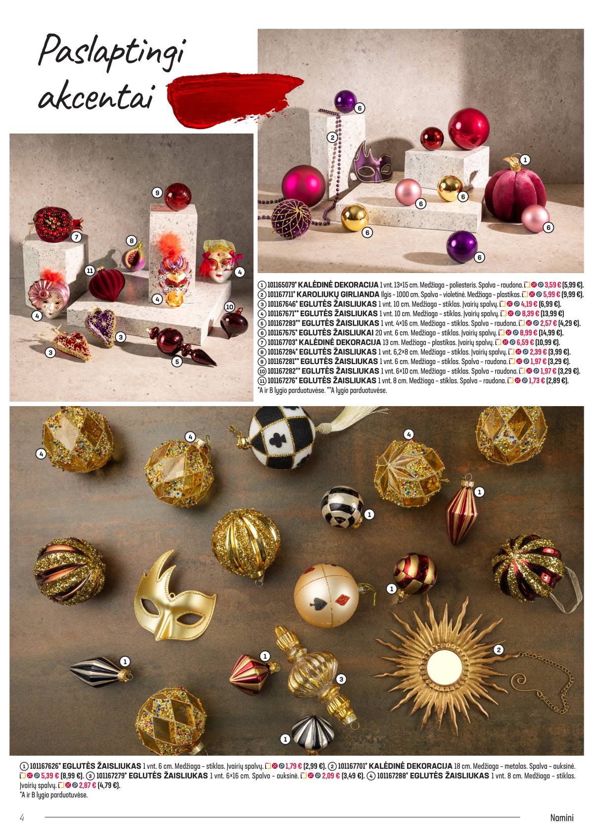 Senukai - Senukai akcijų leidinys Nr.26 | 2025-11-08-2025-12-29 4 puslapis