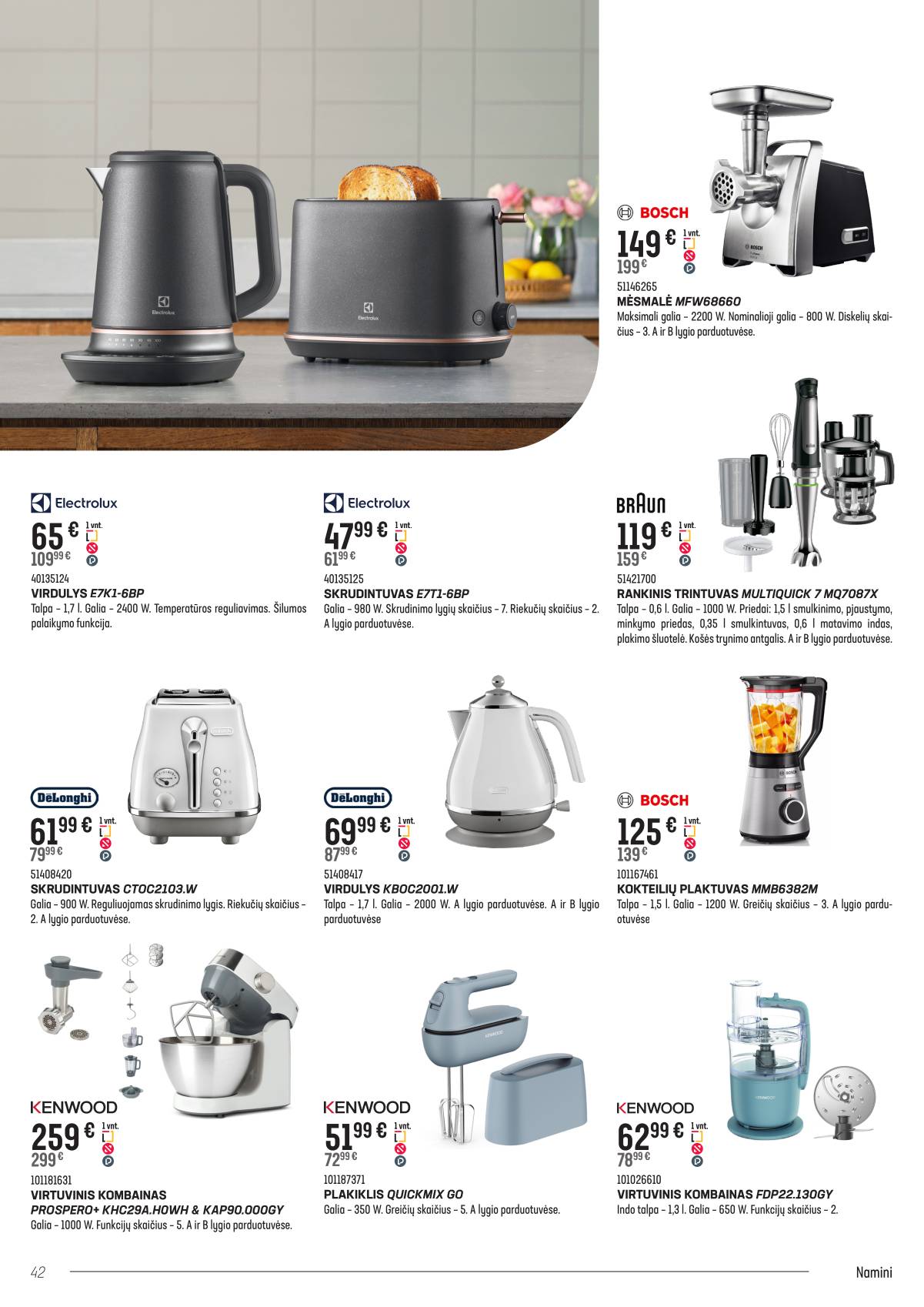 Senukai - Senukai akcijų leidinys Nr.26 | 2025-11-08-2025-12-29 42 puslapis