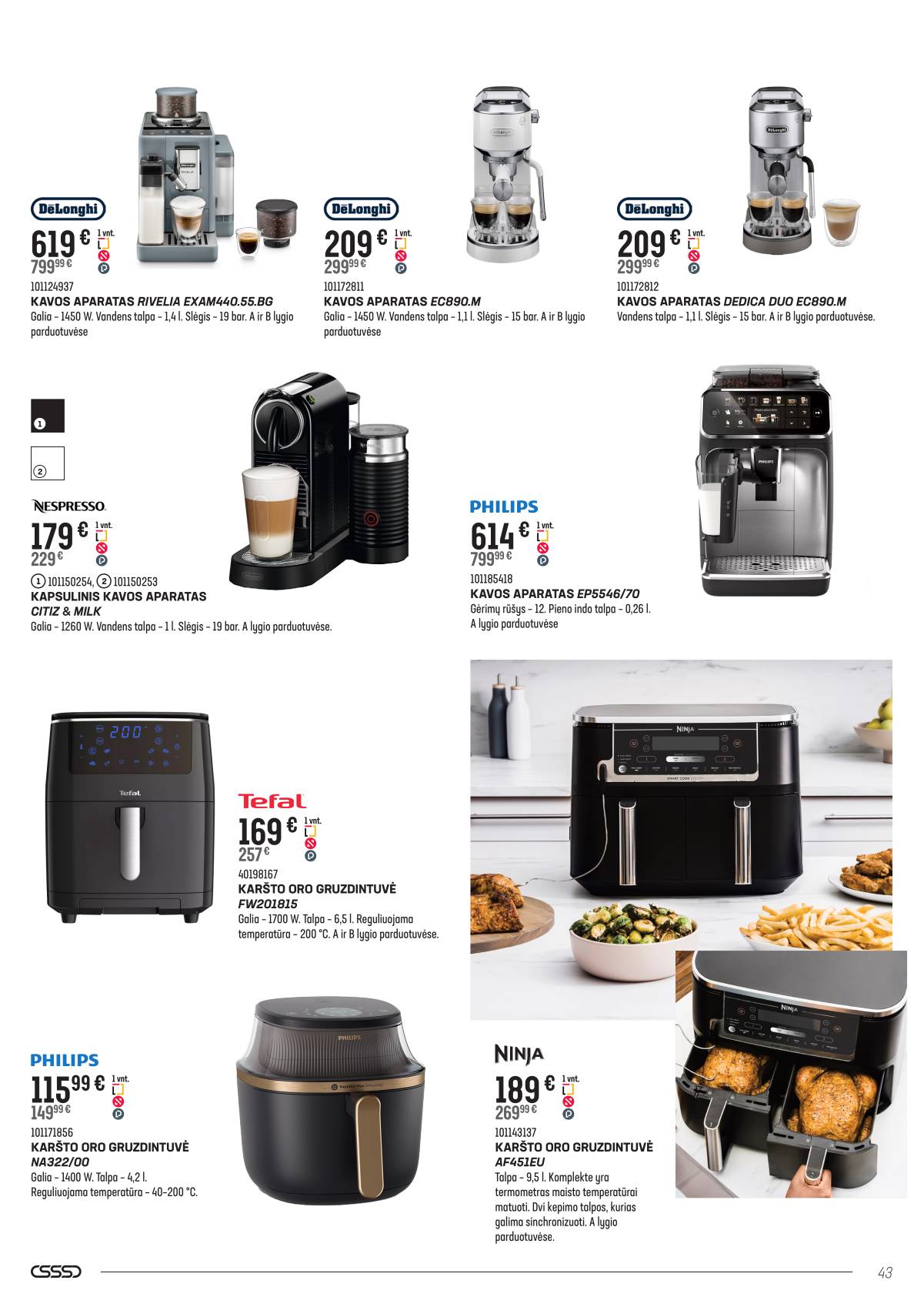 Senukai - Senukai akcijų leidinys Nr.26 | 2025-11-08-2025-12-29 43 puslapis