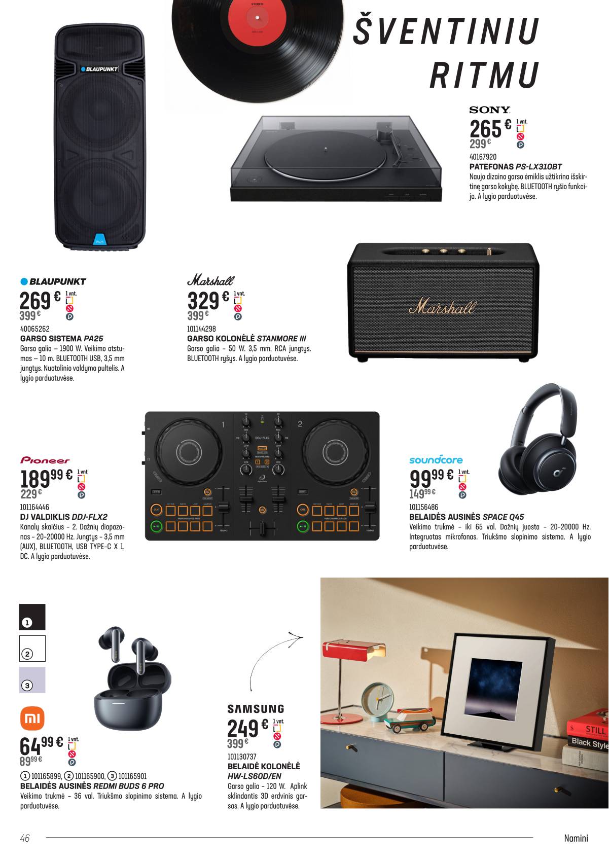 Senukai - Senukai akcijų leidinys Nr.26 | 2025-11-08-2025-12-29 46 puslapis