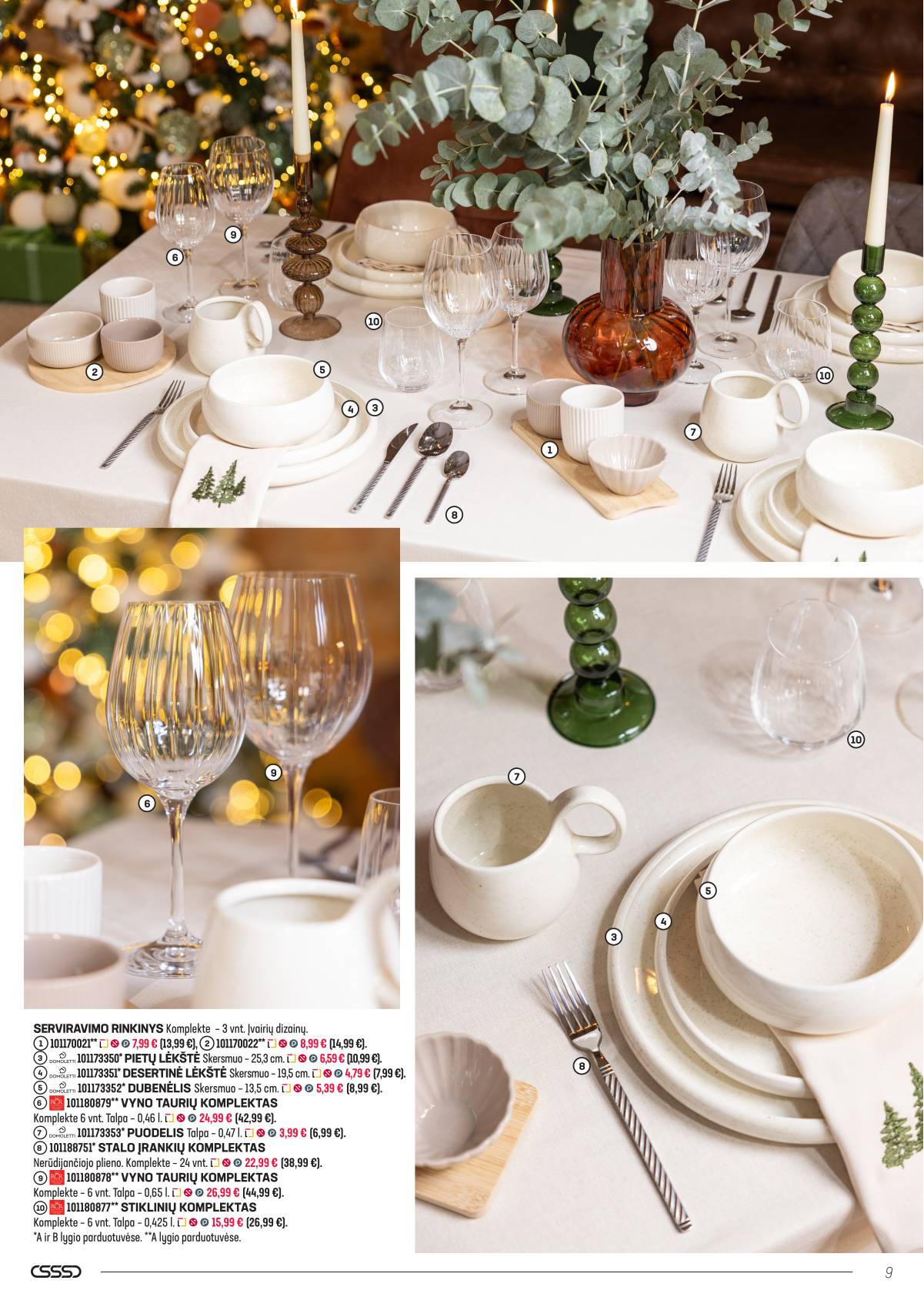 Senukai - Senukai akcijų leidinys Nr.26 | 2025-11-08-2025-12-29 9 puslapis