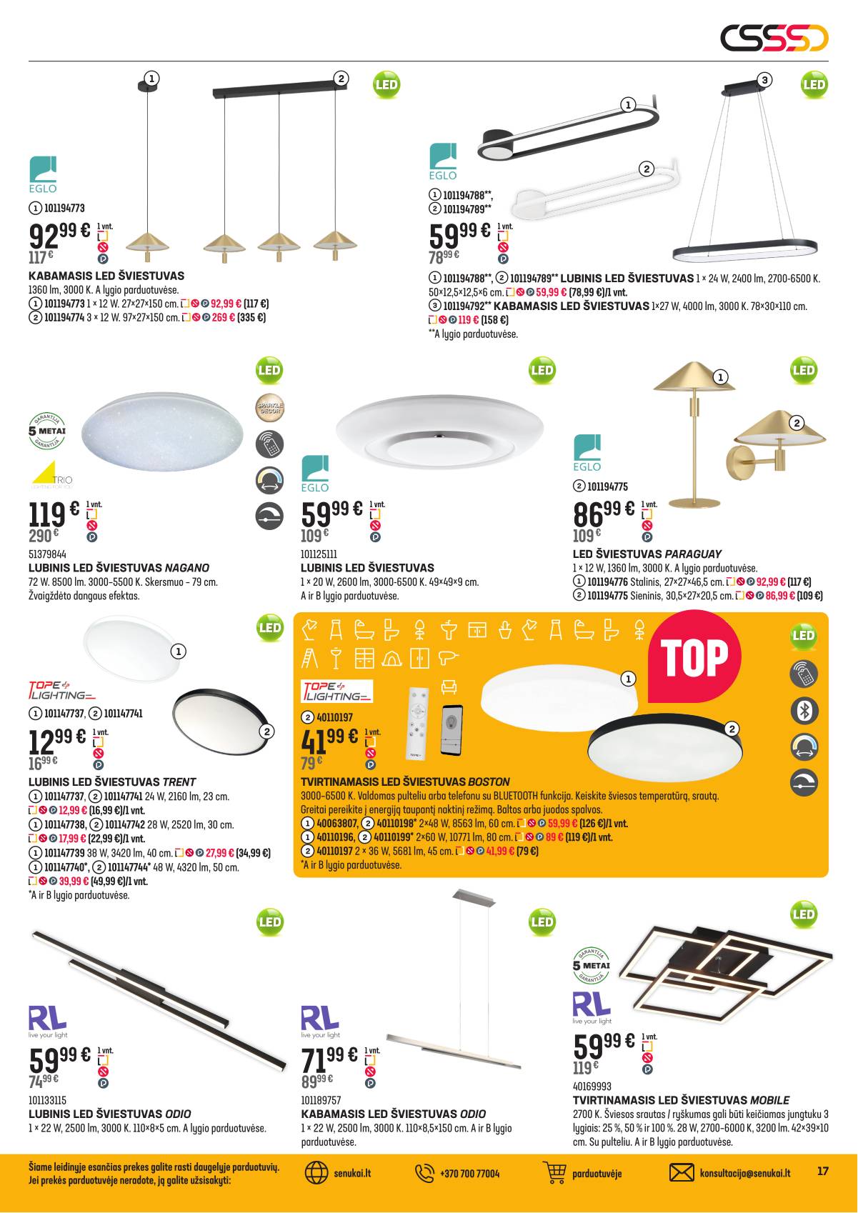 Senukai - Senukai akcijų leidinys Nr. 27 | 2025-11-12 - 2025-12-08 17 puslapis
