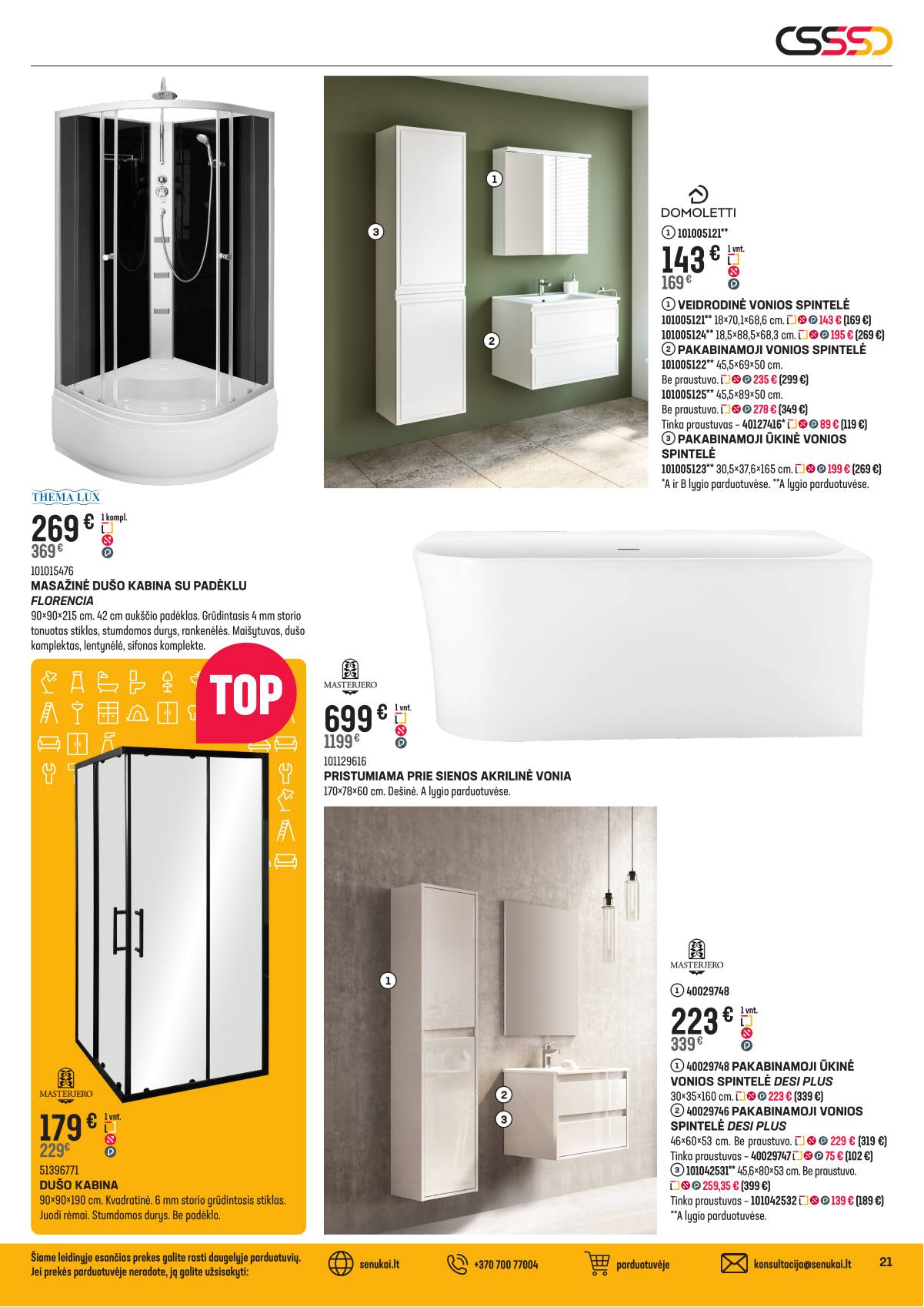 Senukai - Senukai akcijų leidinys Nr. 27 | 2025-11-12 - 2025-12-08 21 puslapis