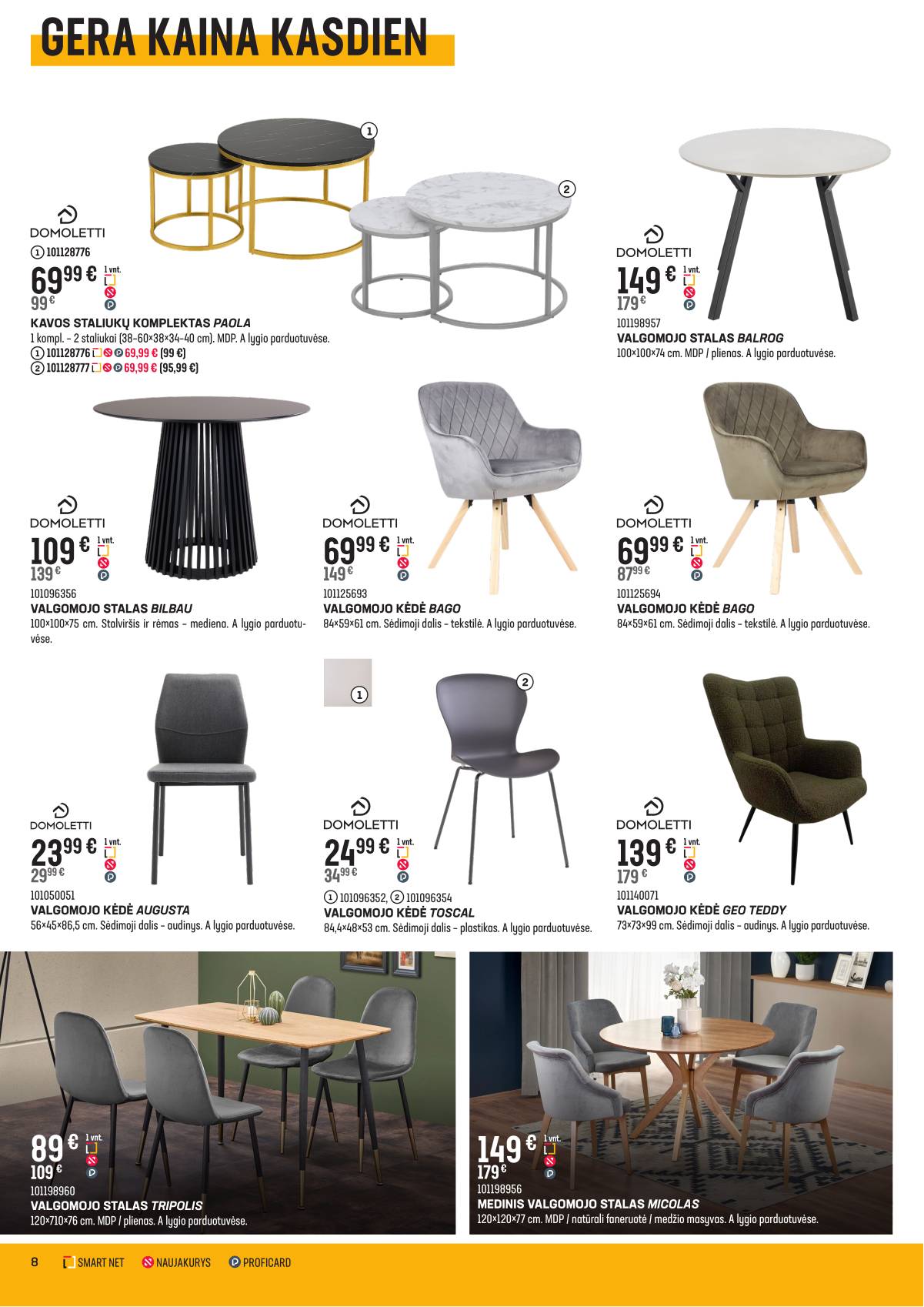 Senukai - Senukai akcijų leidinys Nr. 27 | 2025-11-12 - 2025-12-08 8 puslapis