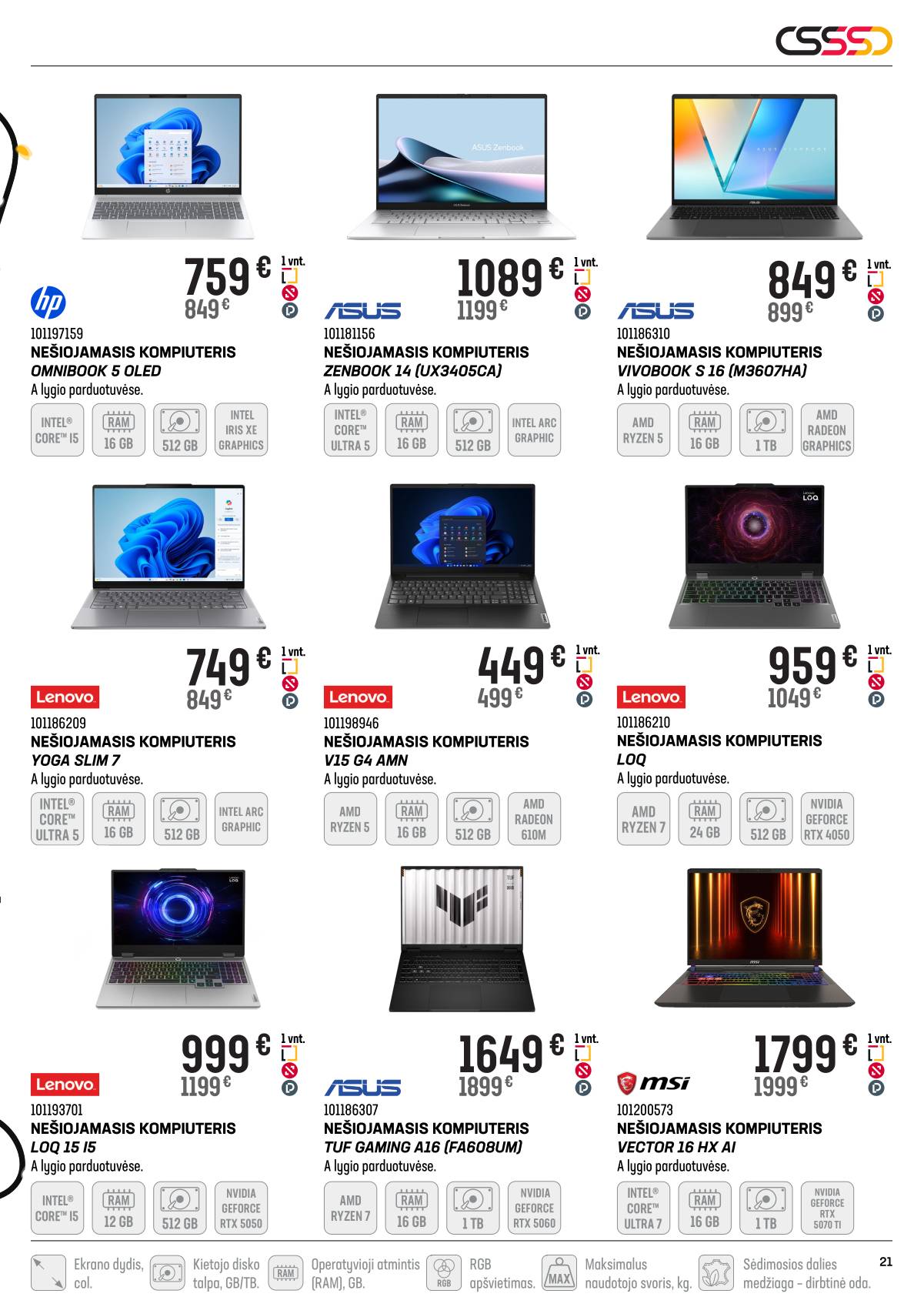 Senukai - Senukai akcijų Leidinys nr. 28 | 2025-12-03 - 2025-12-29 21 puslapis