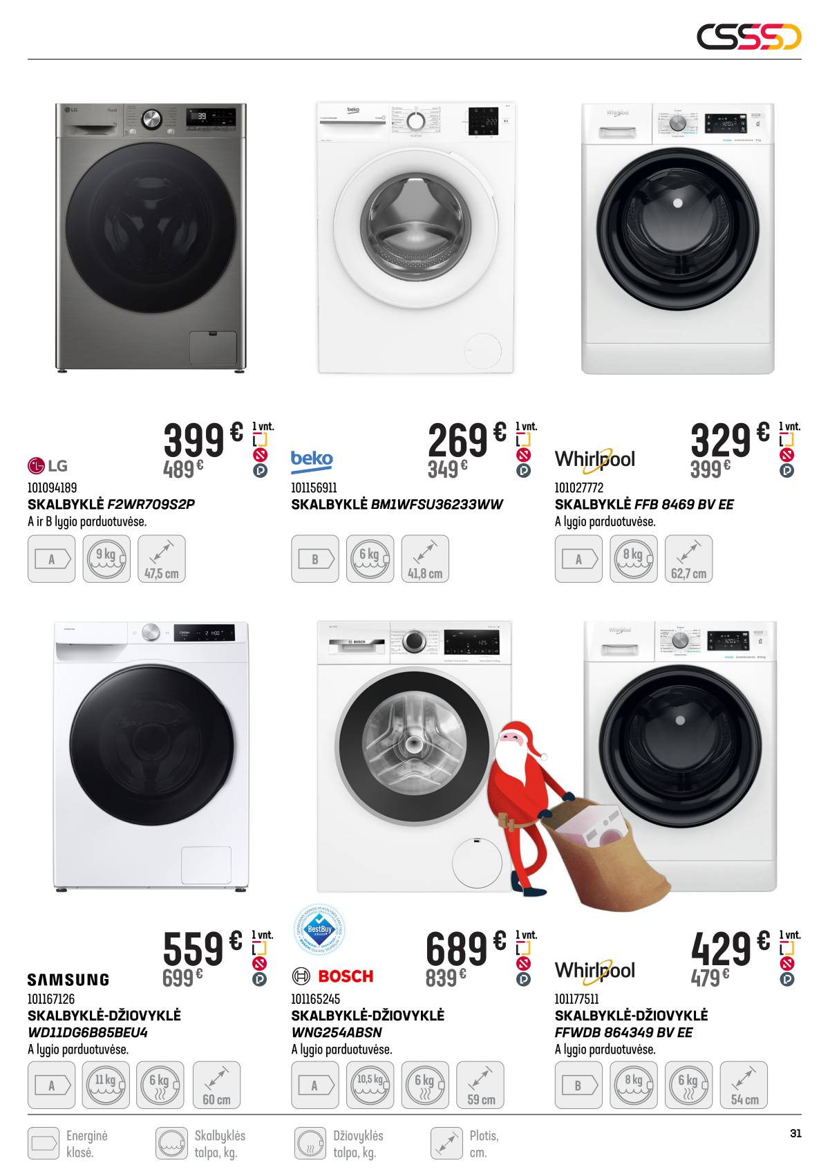 Senukai - Senukai akcijų Leidinys nr. 28 | 2025-12-03 - 2025-12-29 31 puslapis