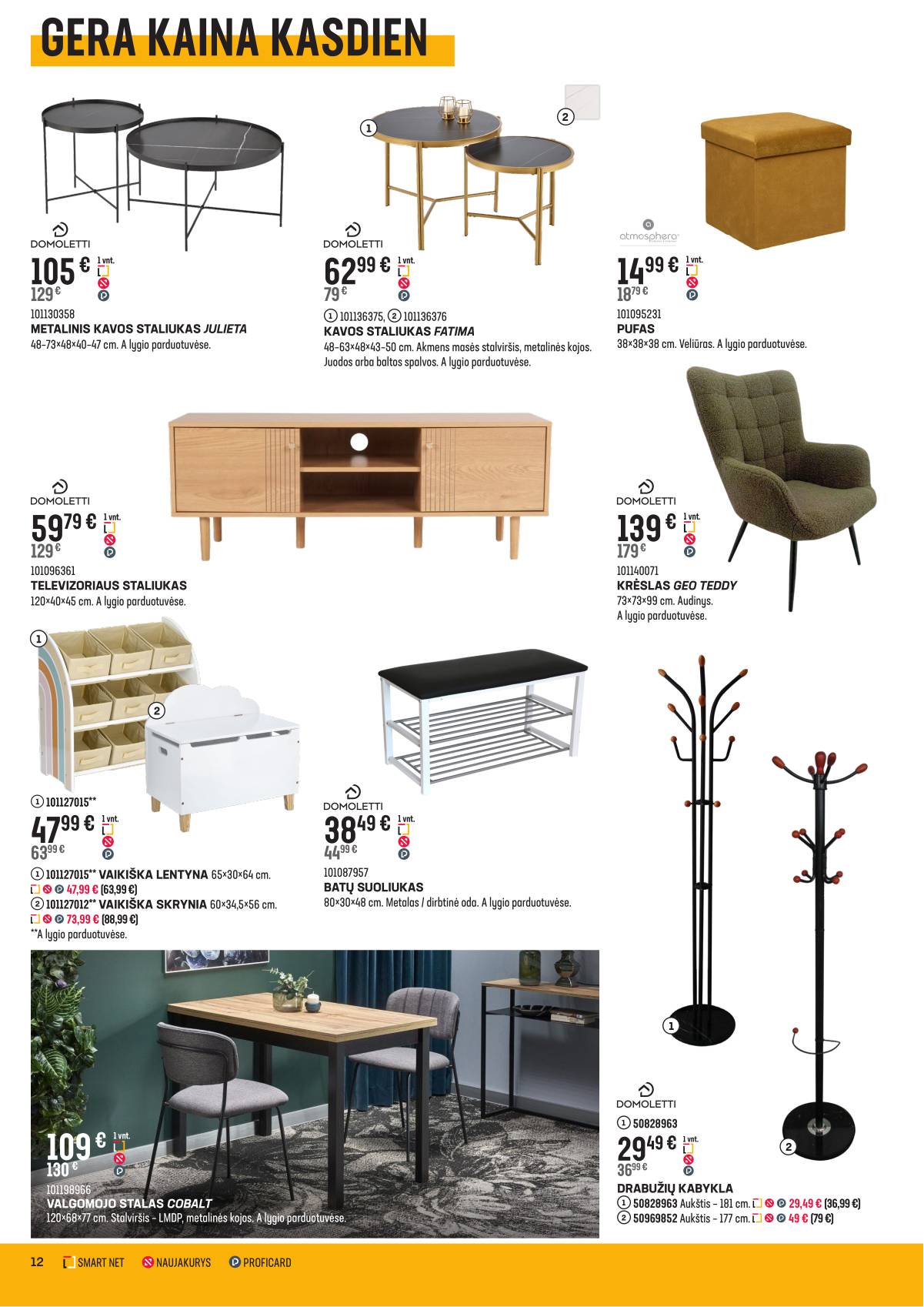 Senukai - Senukai Kalėdinis nuolaidų katalogas | 2025-12-10 - 2026-01-05 12 puslapis