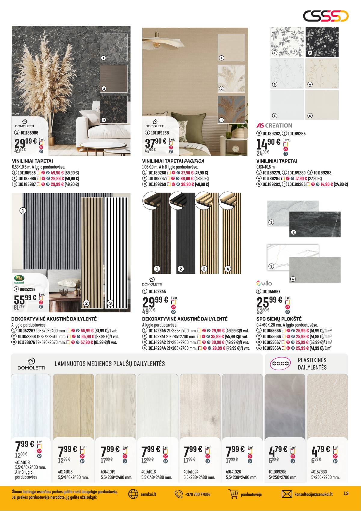 Senukai - Senukai Kalėdinis nuolaidų katalogas | 2025-12-10 - 2026-01-05 13 puslapis