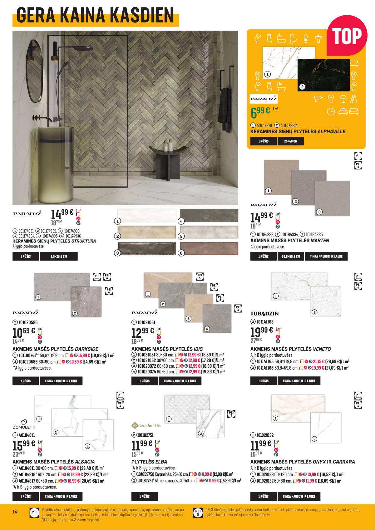 Senukai - Senukai Kalėdinis nuolaidų katalogas | 2025-12-10 - 2026-01-05 14 puslapis