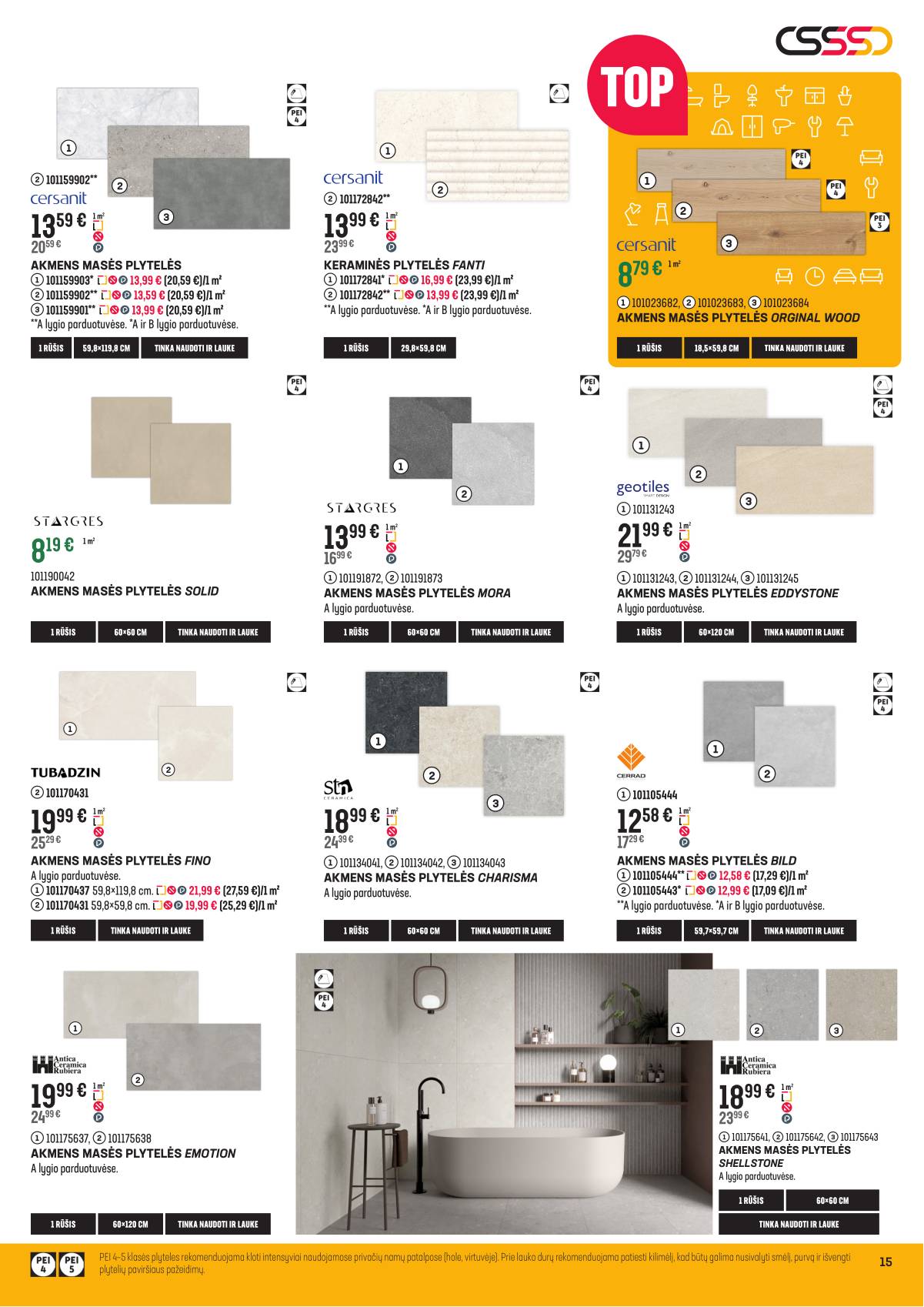 Senukai - Senukai Kalėdinis nuolaidų katalogas | 2025-12-10 - 2026-01-05 15 puslapis