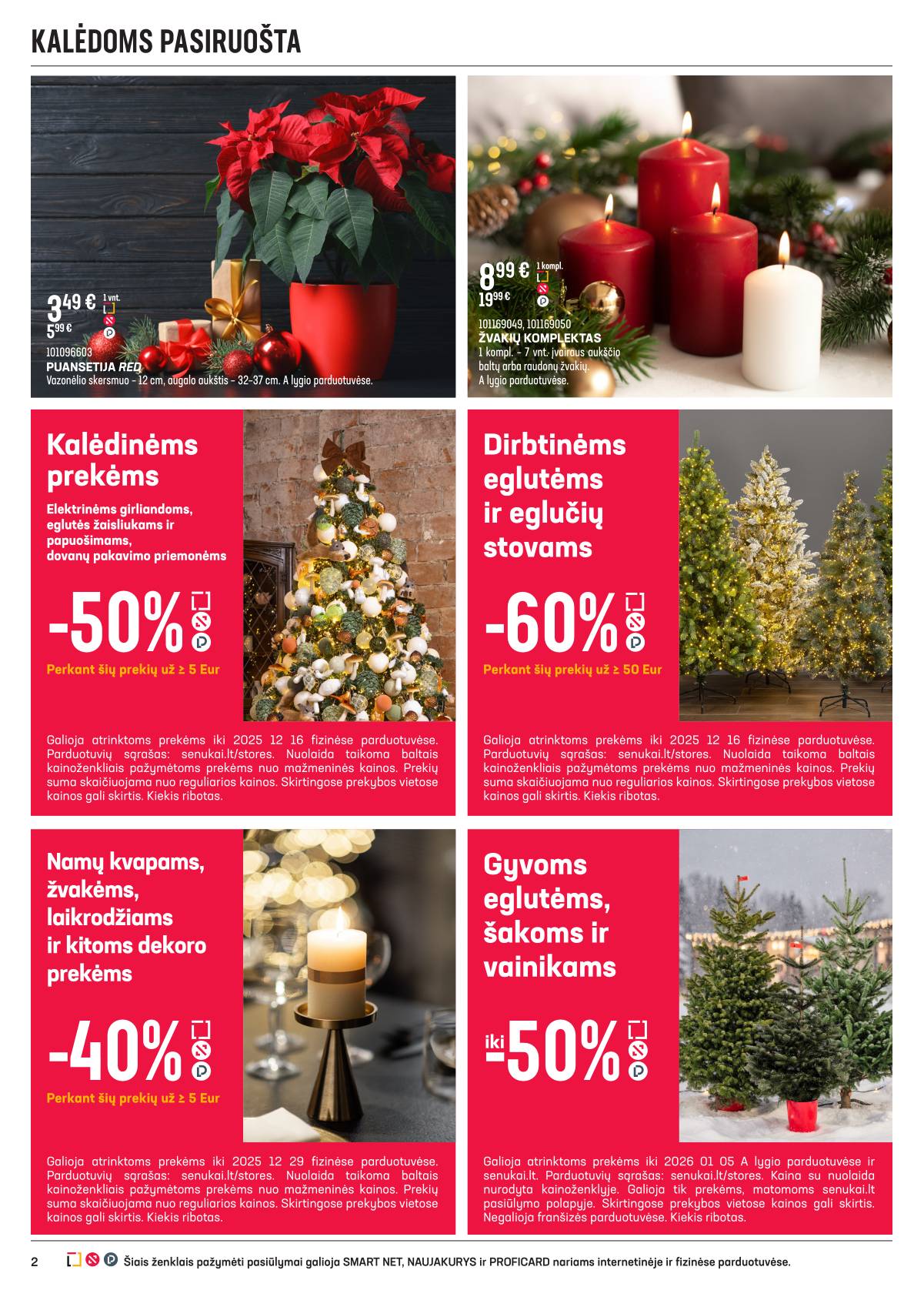 Senukai - Senukai Kalėdinis nuolaidų katalogas | 2025-12-10 - 2026-01-05 2 puslapis