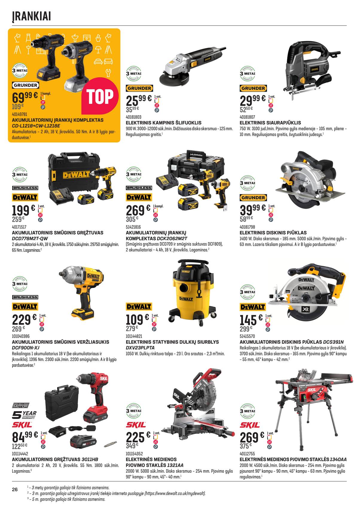 Senukai - Senukai Kalėdinis nuolaidų katalogas | 2025-12-10 - 2026-01-05 26 puslapis