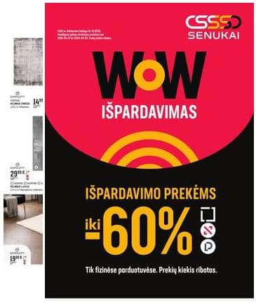 Senukai - Senukai akcijų leidinys Nr. 01 (678) 2026-01-07 – 2026-02-02