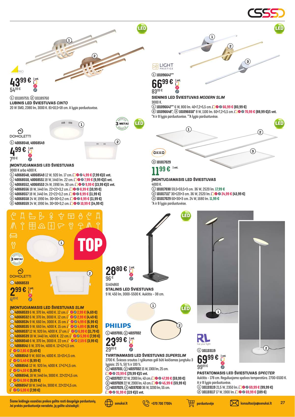 Senukai - Senukai akcijų leidinys Nr. 01 (678) 27 puslapis