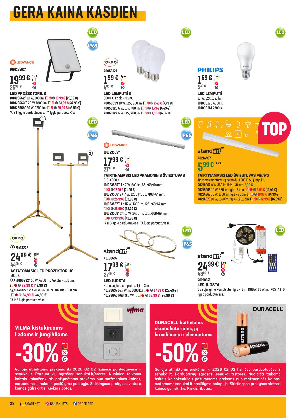 Senukai - Senukai akcijų leidinys Nr. 01 (678) 28 puslapis
