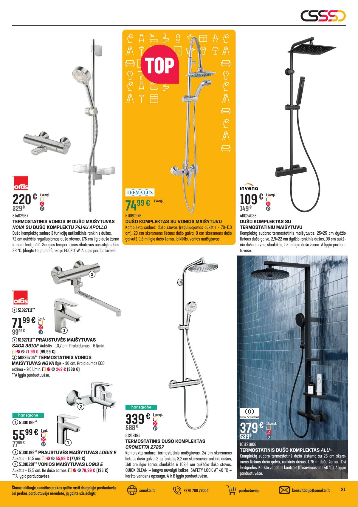 Senukai - Senukai akcijų leidinys Nr. 01 (678) 31 puslapis