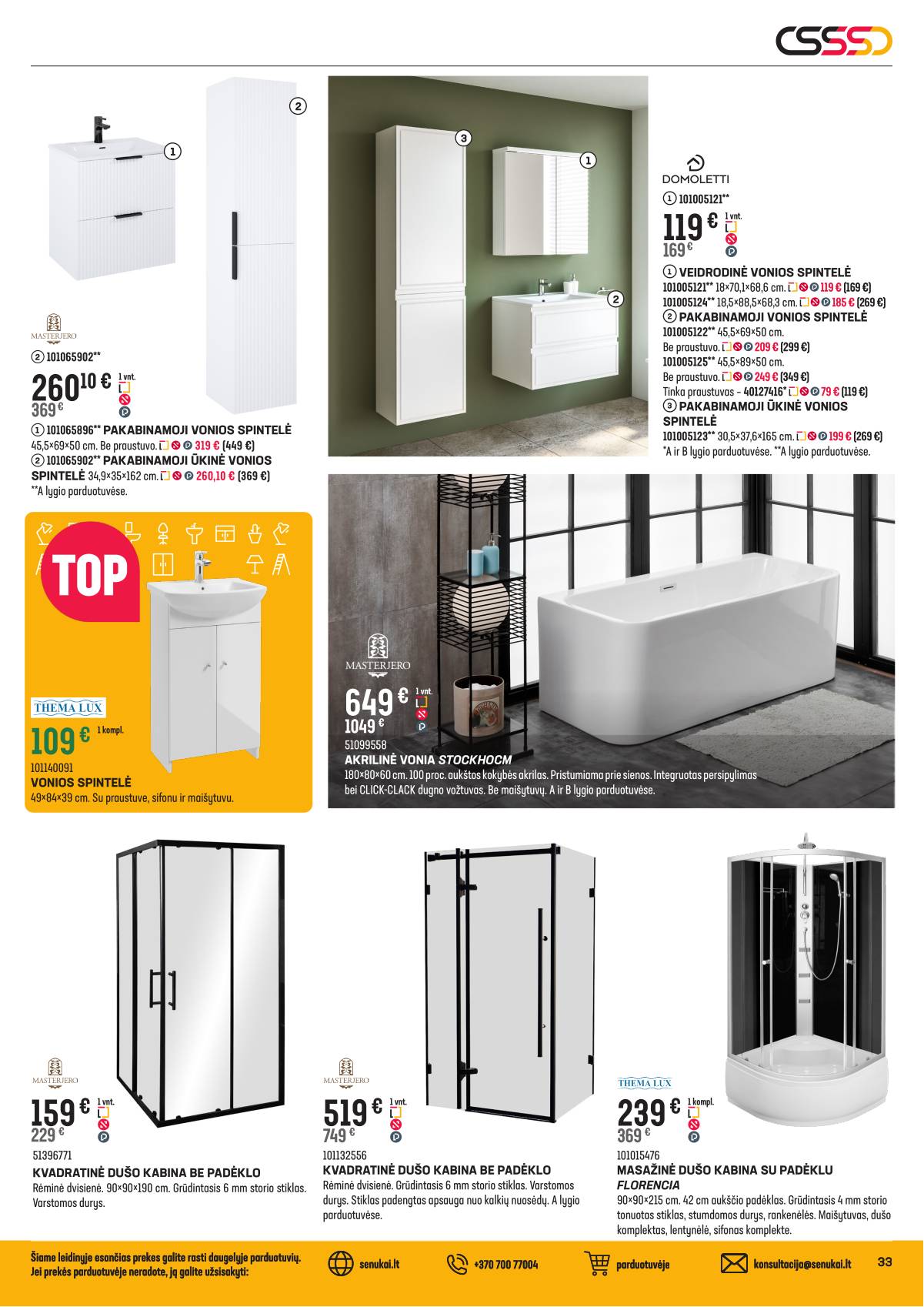 Senukai - Senukai akcijų leidinys Nr. 01 (678) 33 puslapis