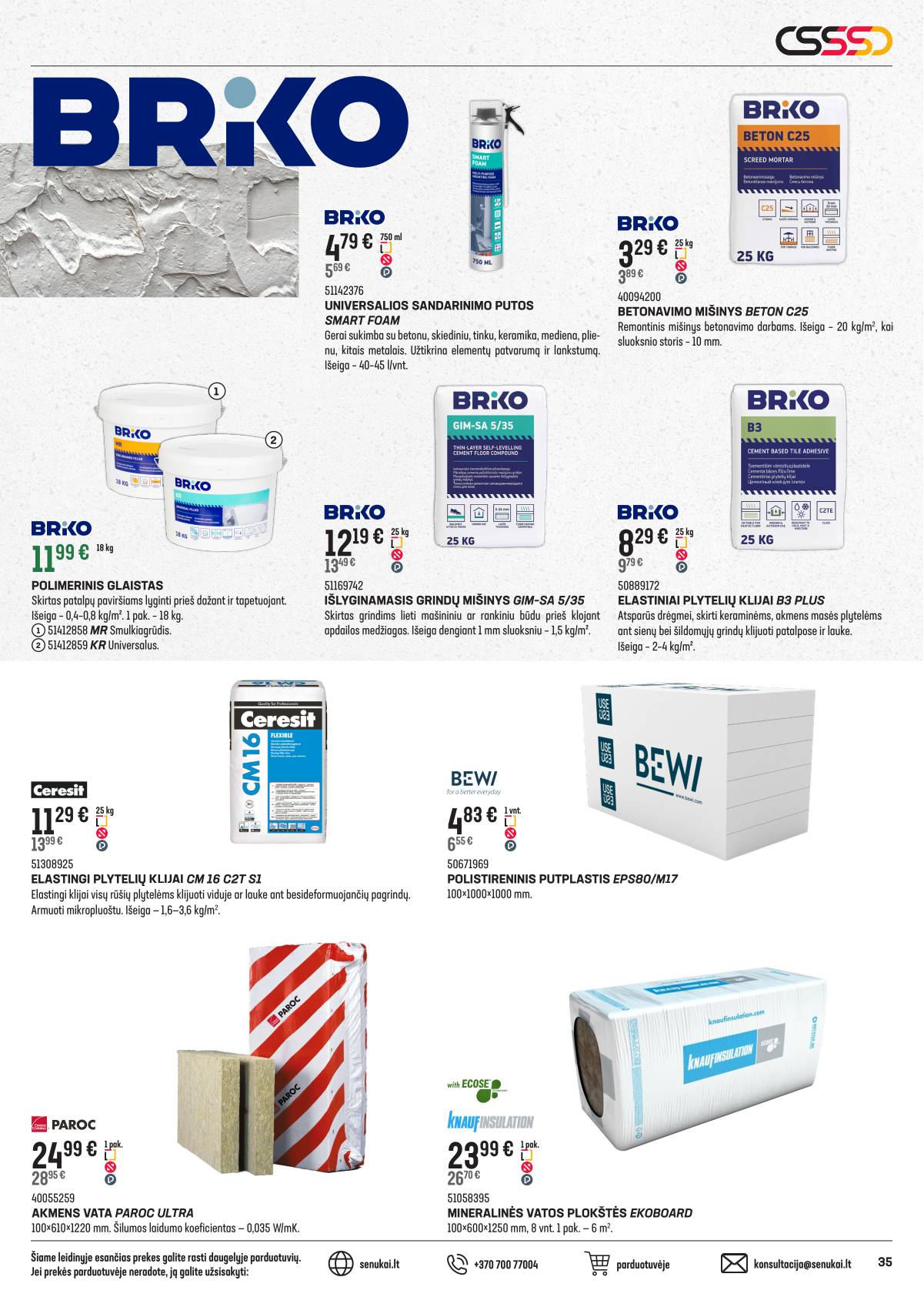 Senukai - Senukai akcijų leidinys Nr. 01 (678) 35 puslapis