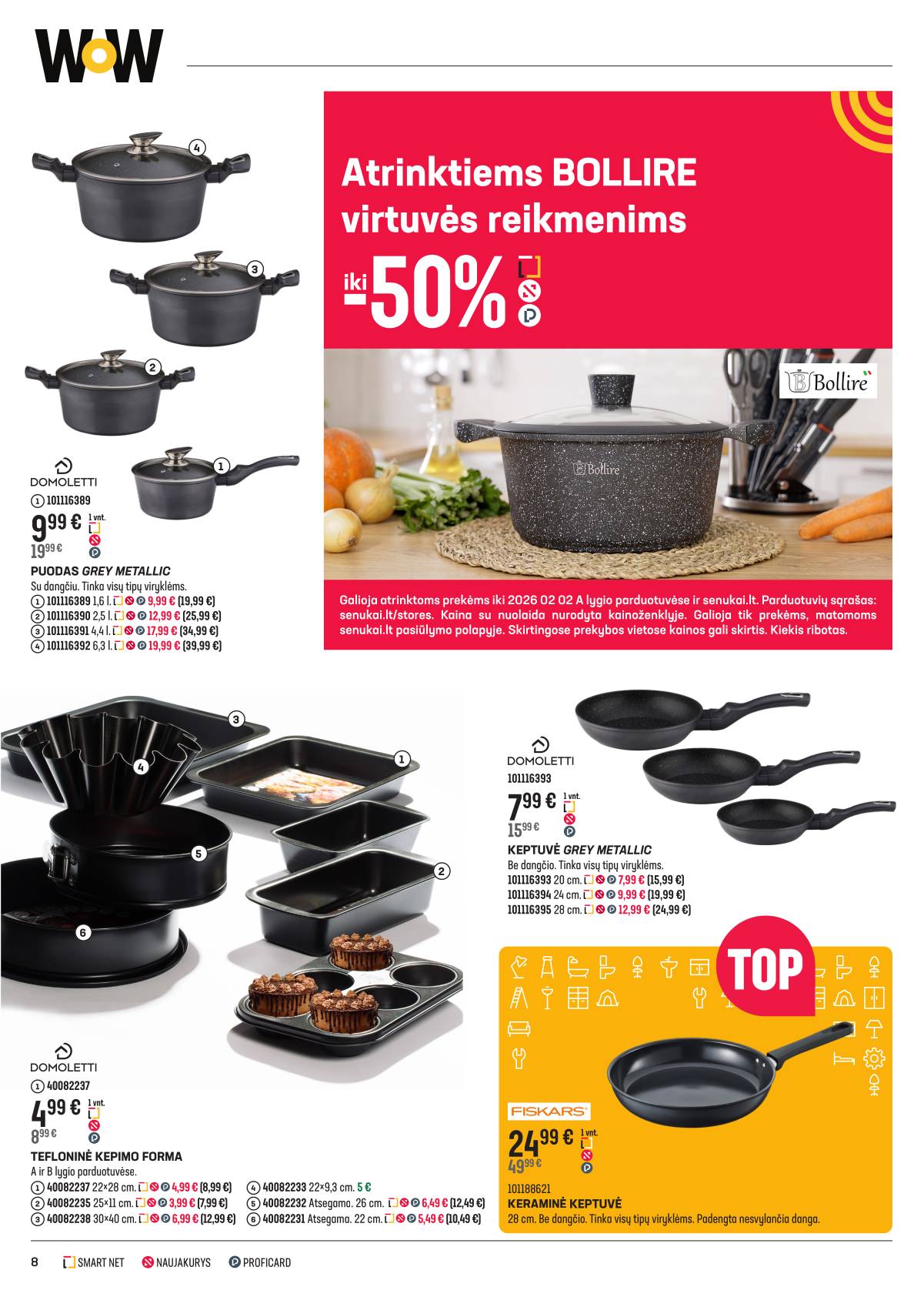 Senukai - Senukai akcijų leidinys Nr. 01 (678) 8 puslapis