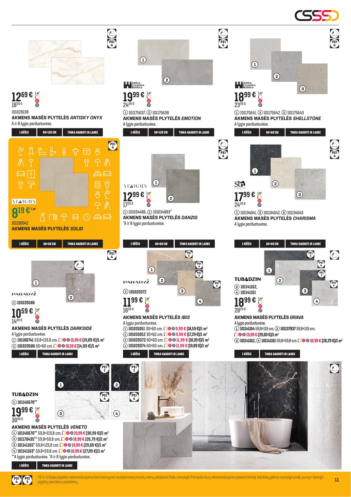 Senukai - Senukai akcijų leidinys | 2026-02-04 - 2026-03-02 11 puslapis