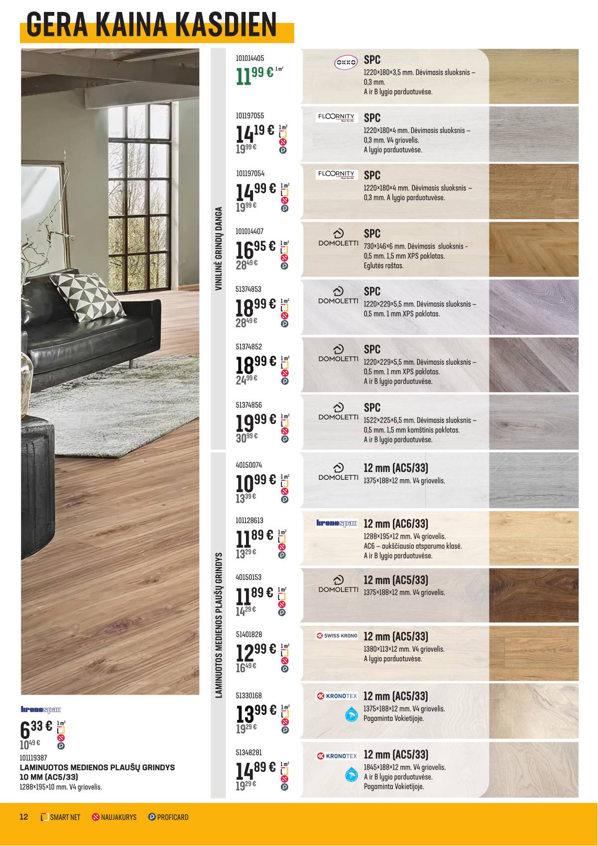 Senukai - Senukai akcijų leidinys | 2026-02-04 - 2026-03-02 12 puslapis