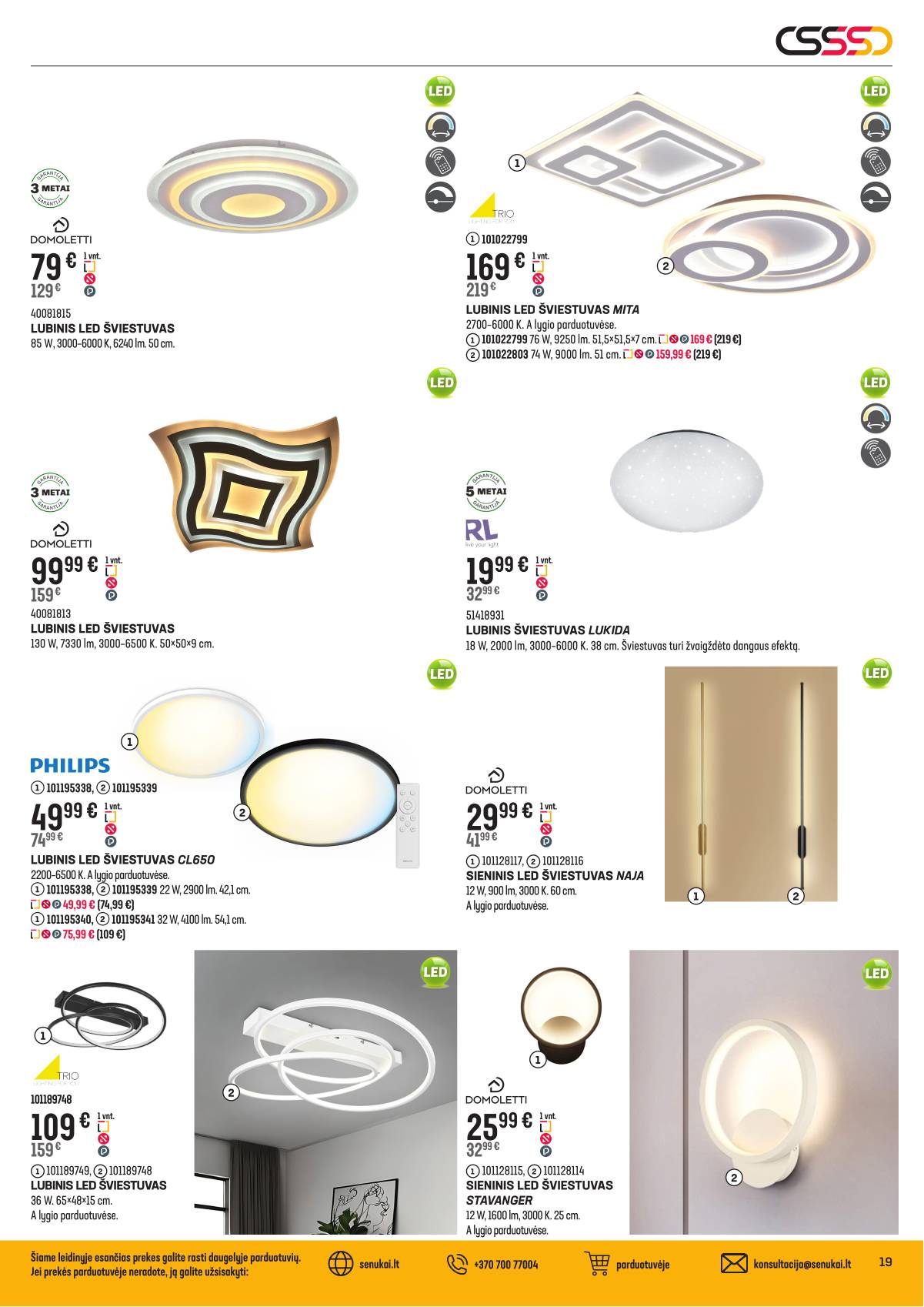 Senukai - Senukai akcijų leidinys | 2026-02-04 - 2026-03-02 19 puslapis