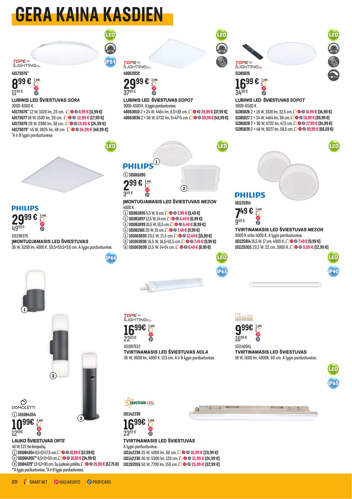 Senukai - Senukai akcijų leidinys | 2026-02-04 - 2026-03-02 20 puslapis
