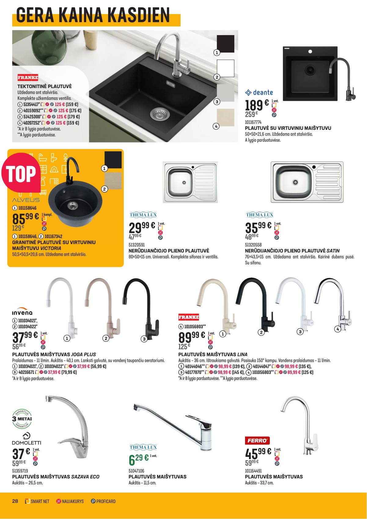 Senukai - Senukai akcijų leidinys | 2026-02-04 - 2026-03-02 28 puslapis