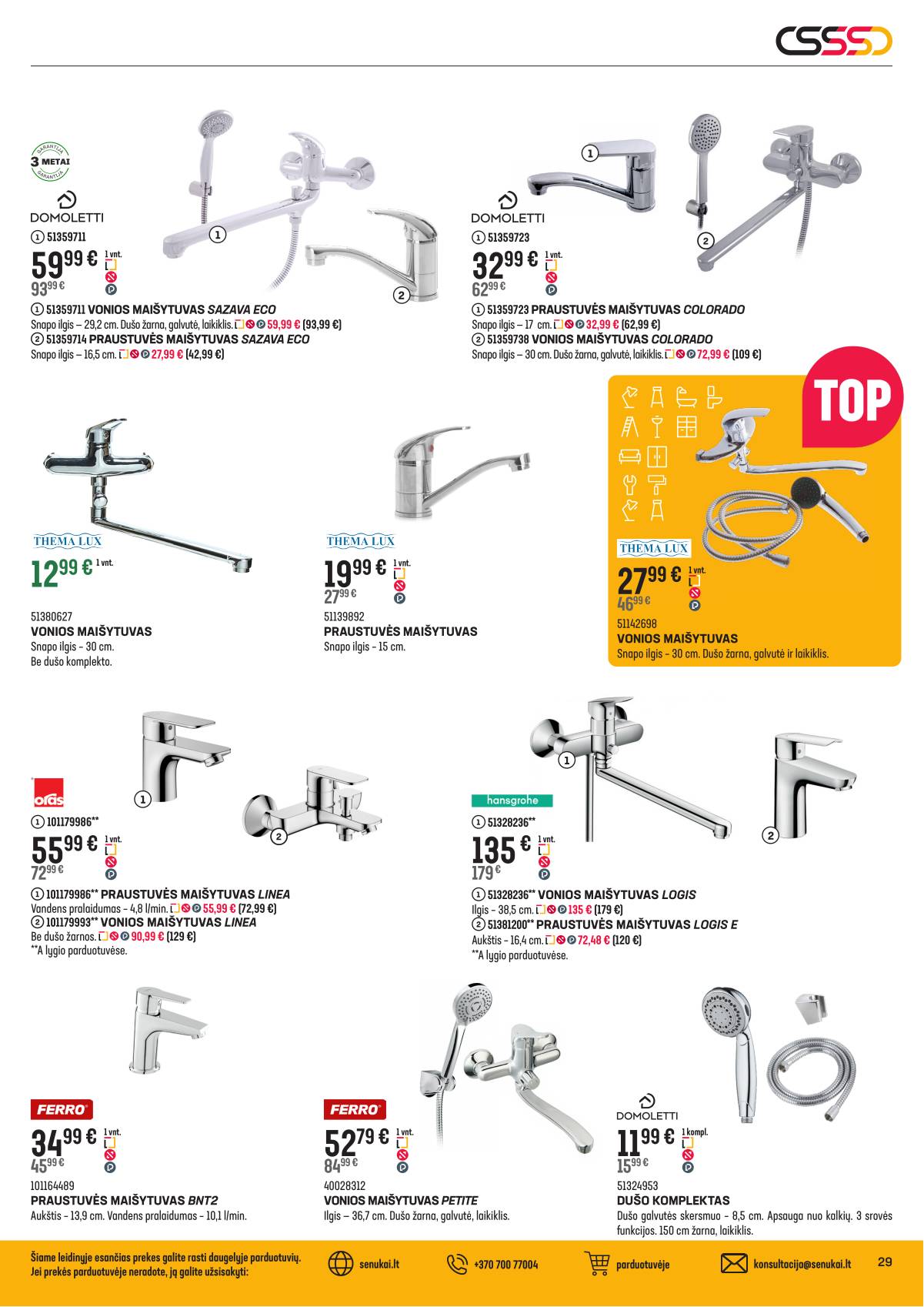 Senukai - Senukai akcijų leidinys | 2026-02-04 - 2026-03-02 29 puslapis