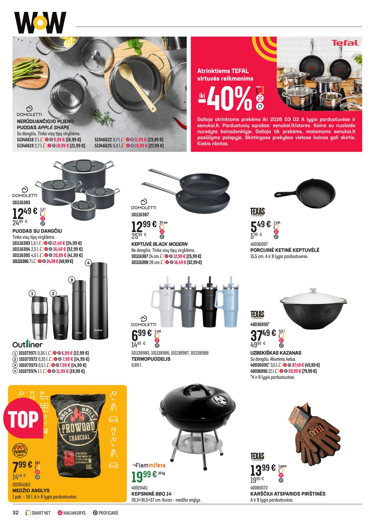 Senukai - Senukai akcijų leidinys | 2026-02-04 - 2026-03-02 32 puslapis