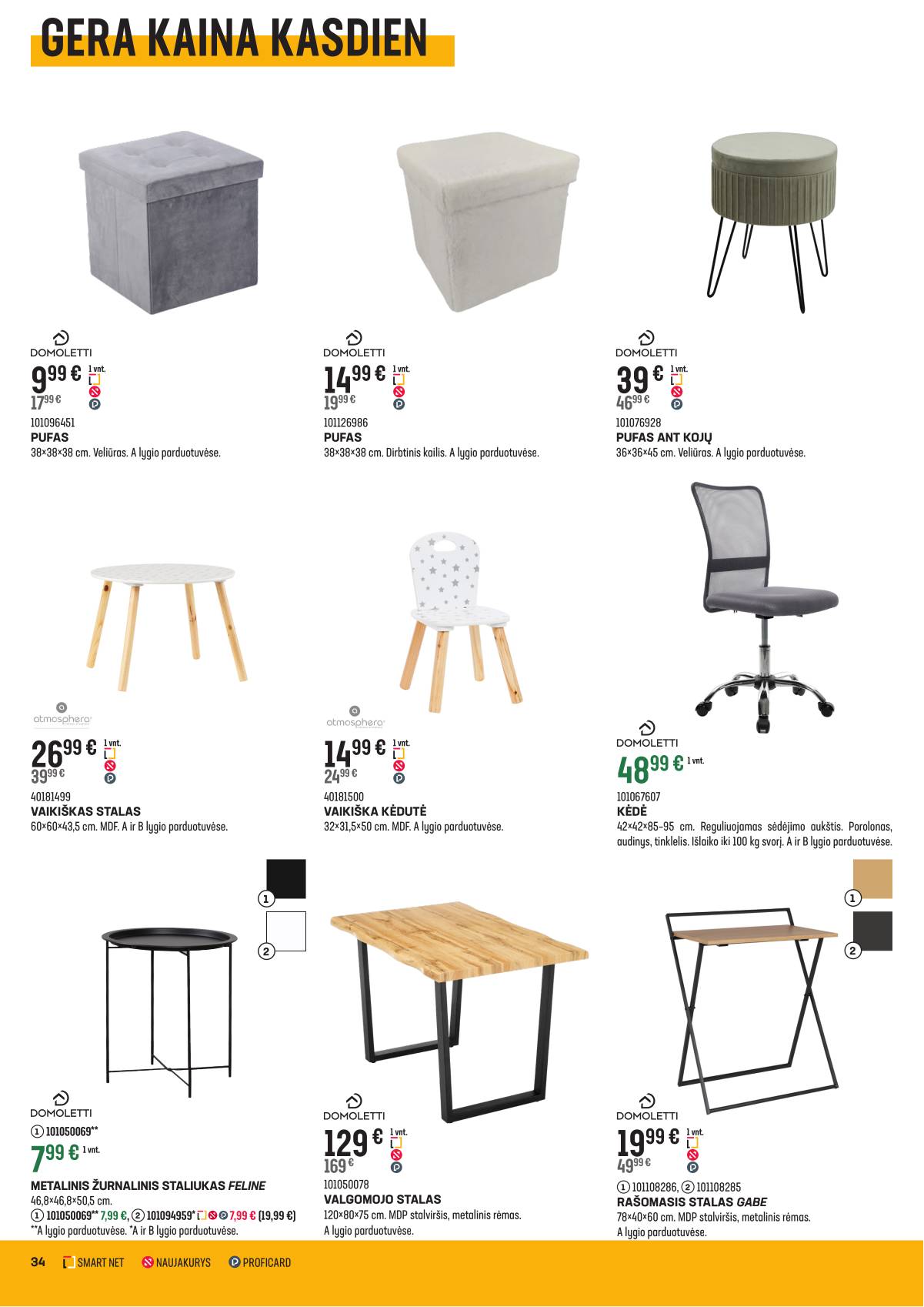 Senukai - Senukai akcijų leidinys | 2026-02-04 - 2026-03-02 34 puslapis