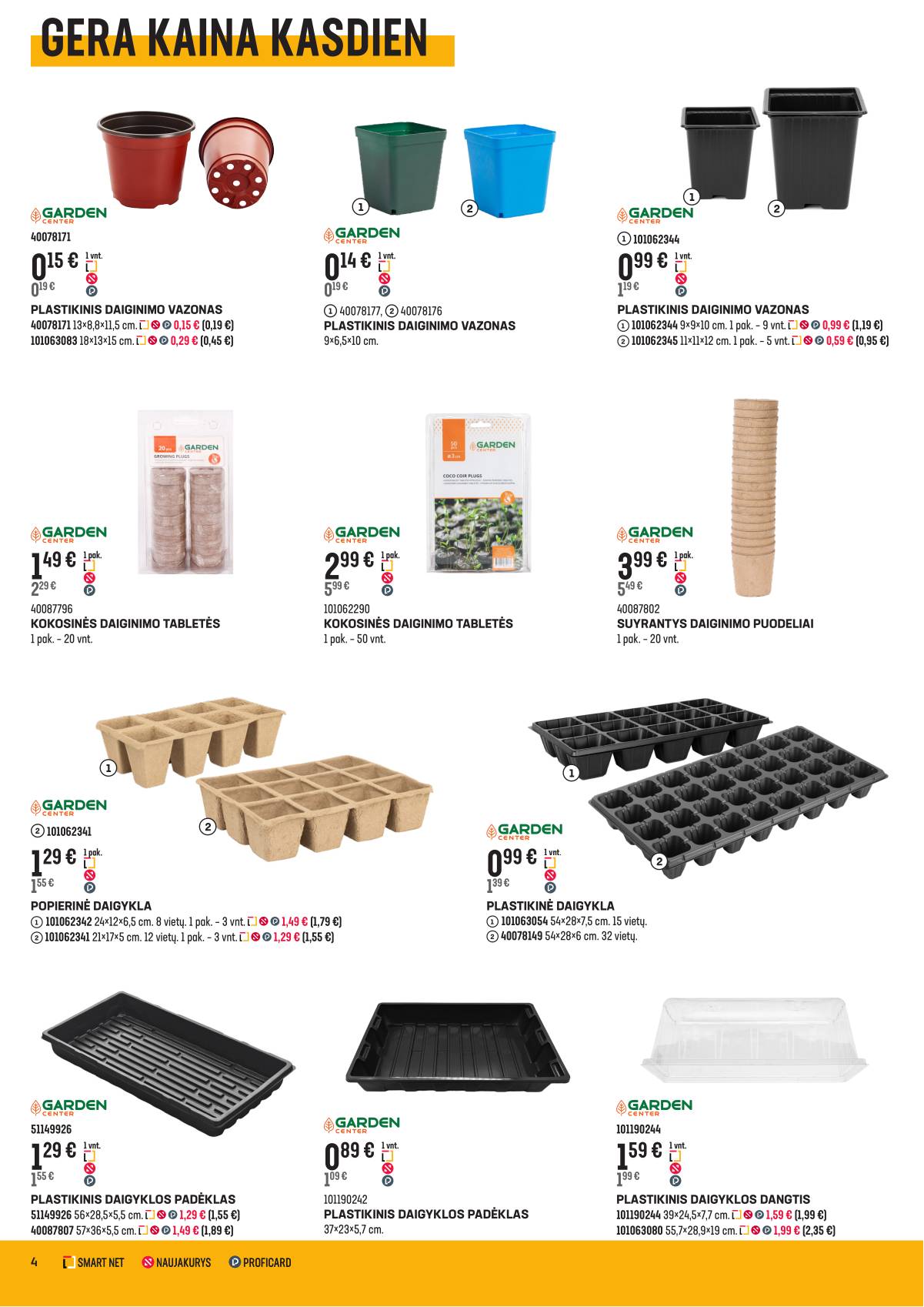 Senukai - Senukai akcijų leidinys | 2026-02-04 - 2026-03-02 4 puslapis