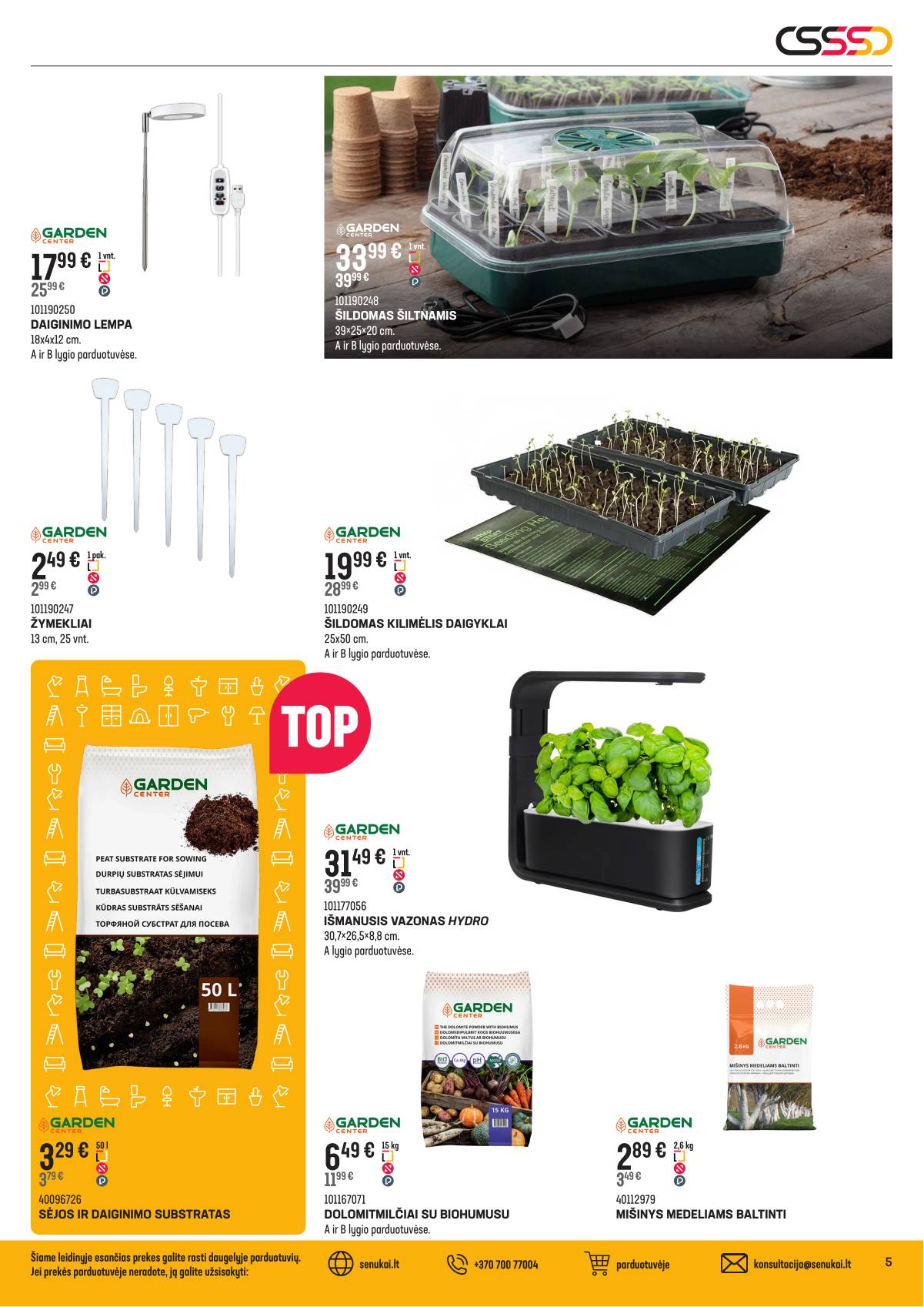 Senukai - Senukai akcijų leidinys | 2026-02-04 - 2026-03-02 5 puslapis